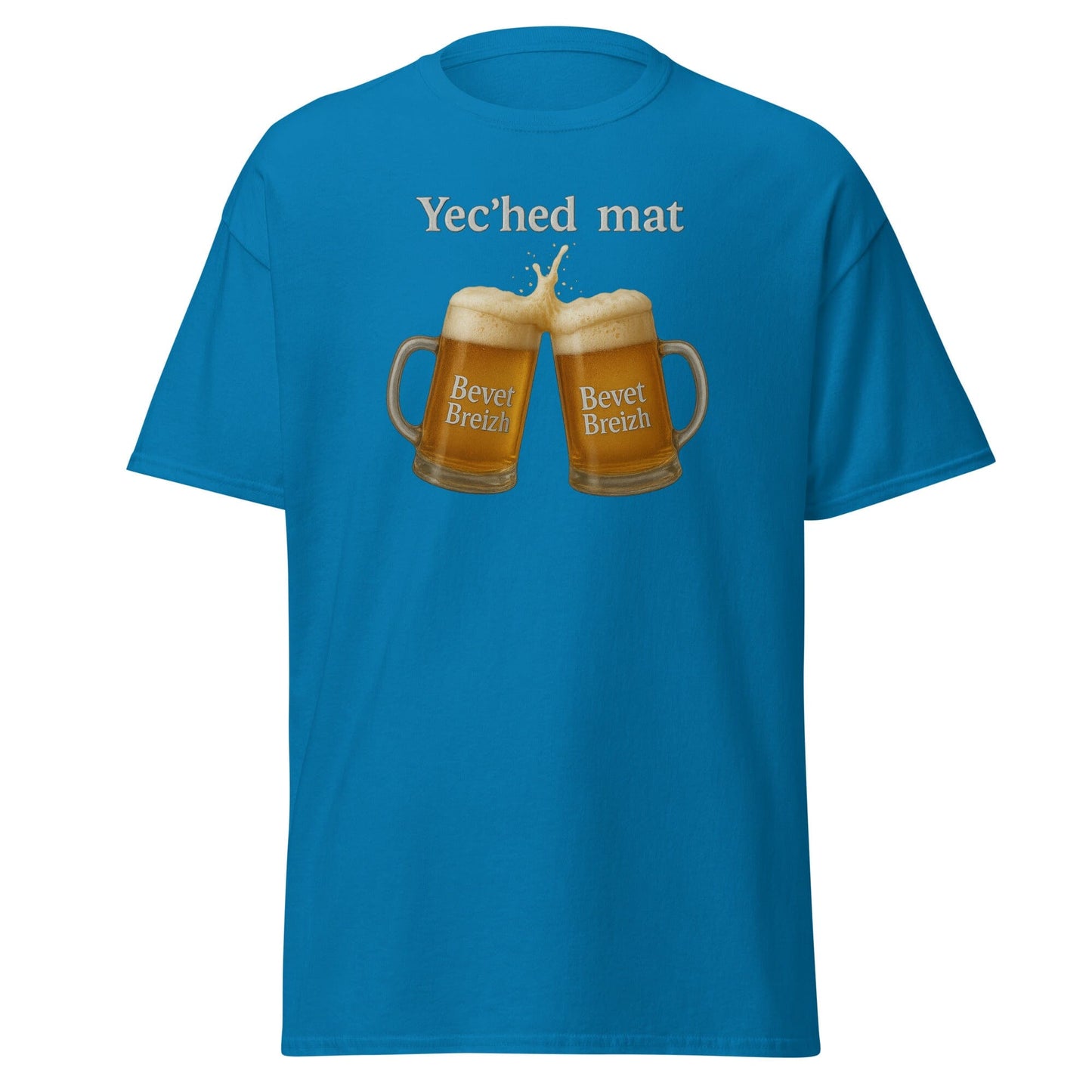 T-shirt Yec'hed mat t-shirt Bevet Breizh Saphir S