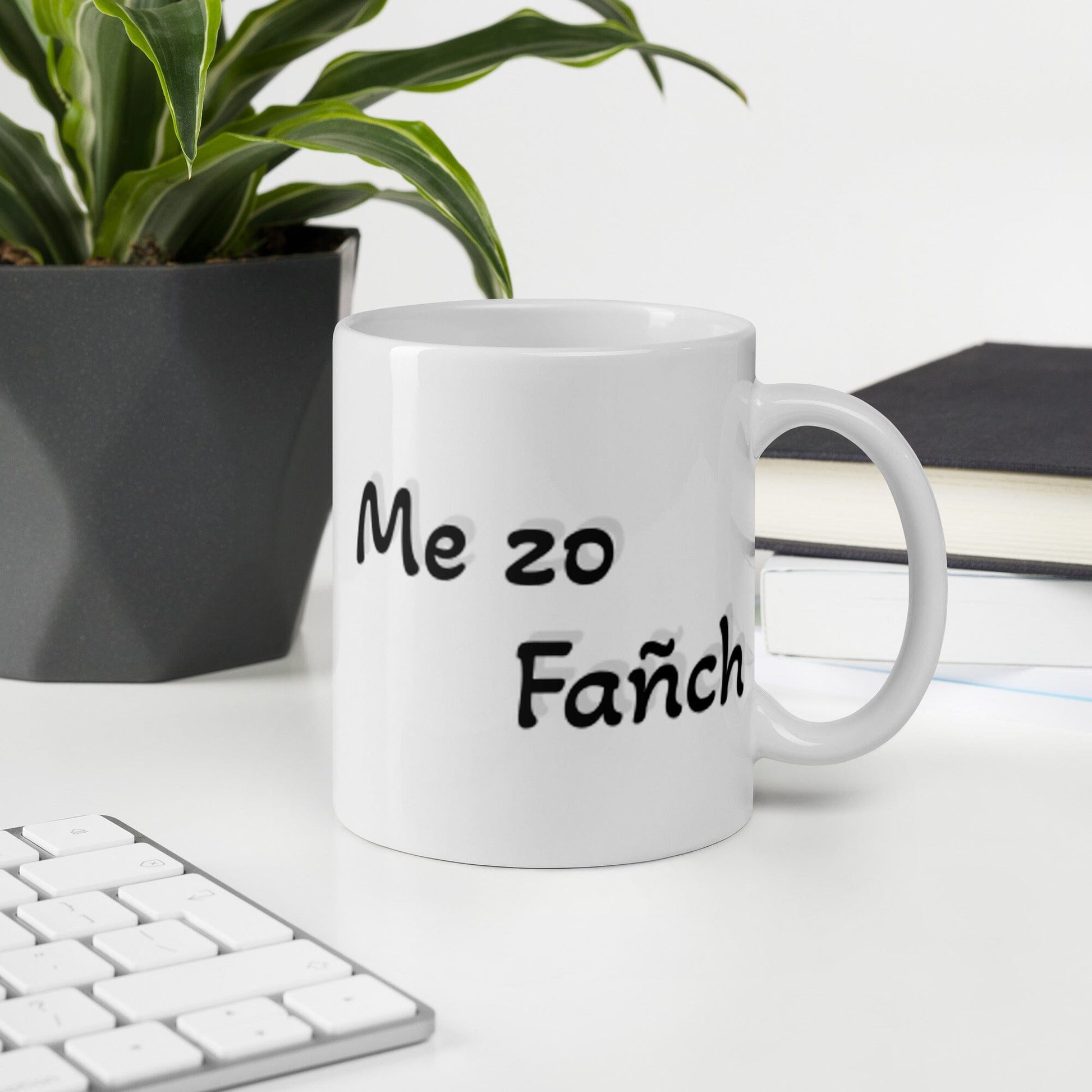 Tasse blanche Me zo Fañch Bevet Breizh 11 oz