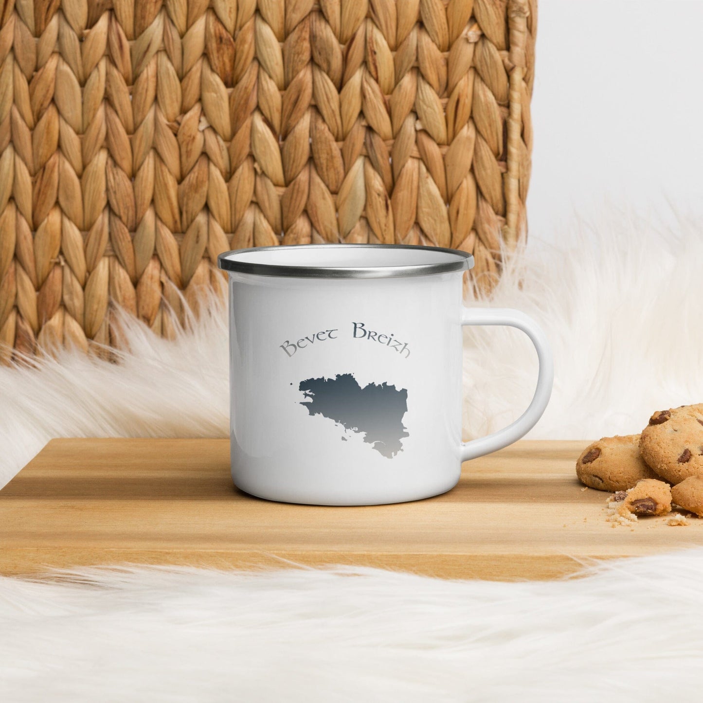 Tasse émaillée Bevet Breizh tasse Bevet Breizh