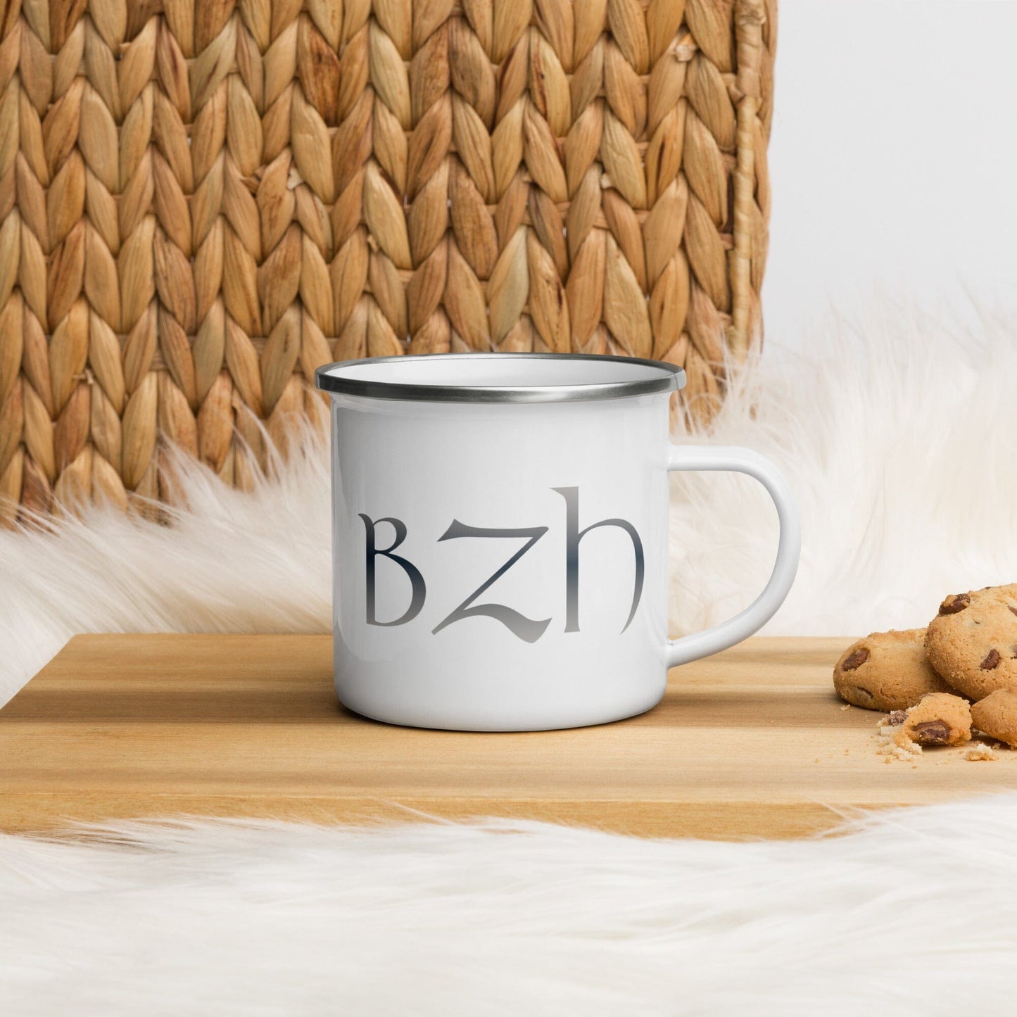 Tasse émaillée BZH Bevet Breizh