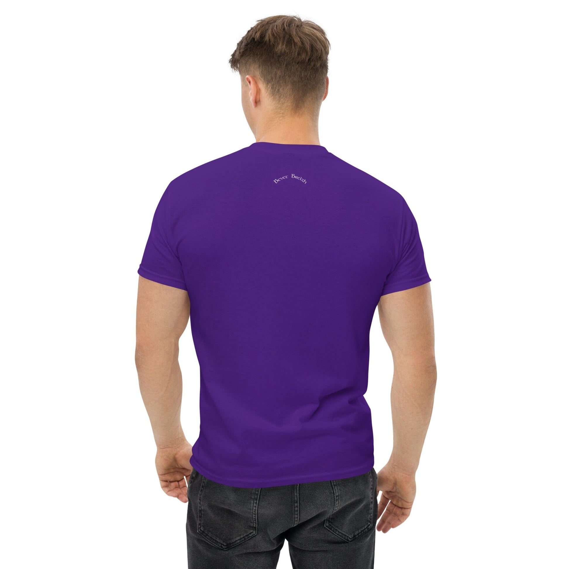 T-shirt breton E pep lec'h emañ ar Vretoned pour homme Bevet Breizh 