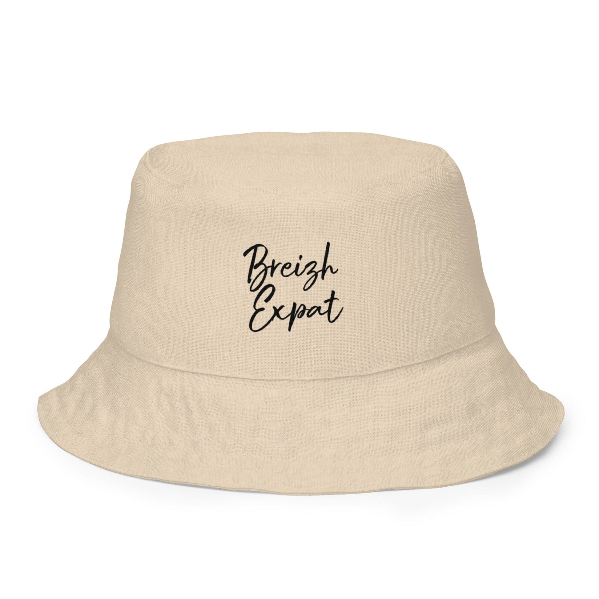 Bob Réversible Breizh Expat – Noir & Sable chapeau Bevet Breizh 
