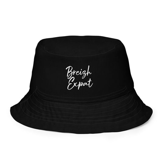 Bob Réversible Breizh Expat – Noir & Sable chapeau Bevet Breizh XS 
