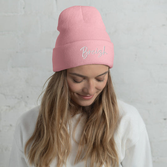 Bonnet Breizh rose bonnet Bevet Breizh 