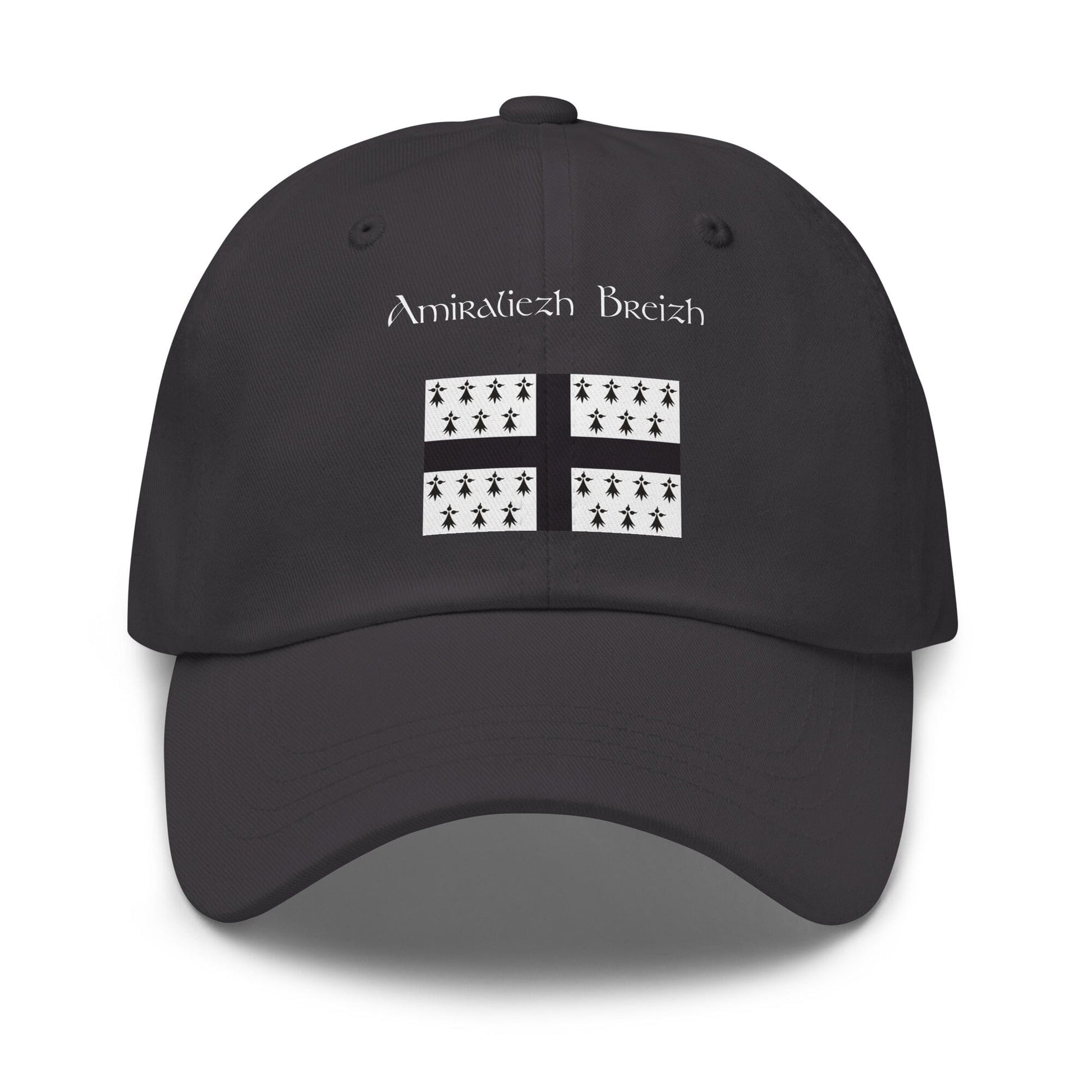 Casquette Amiraliezh Breizh Bevet Breizh Gris Foncé 