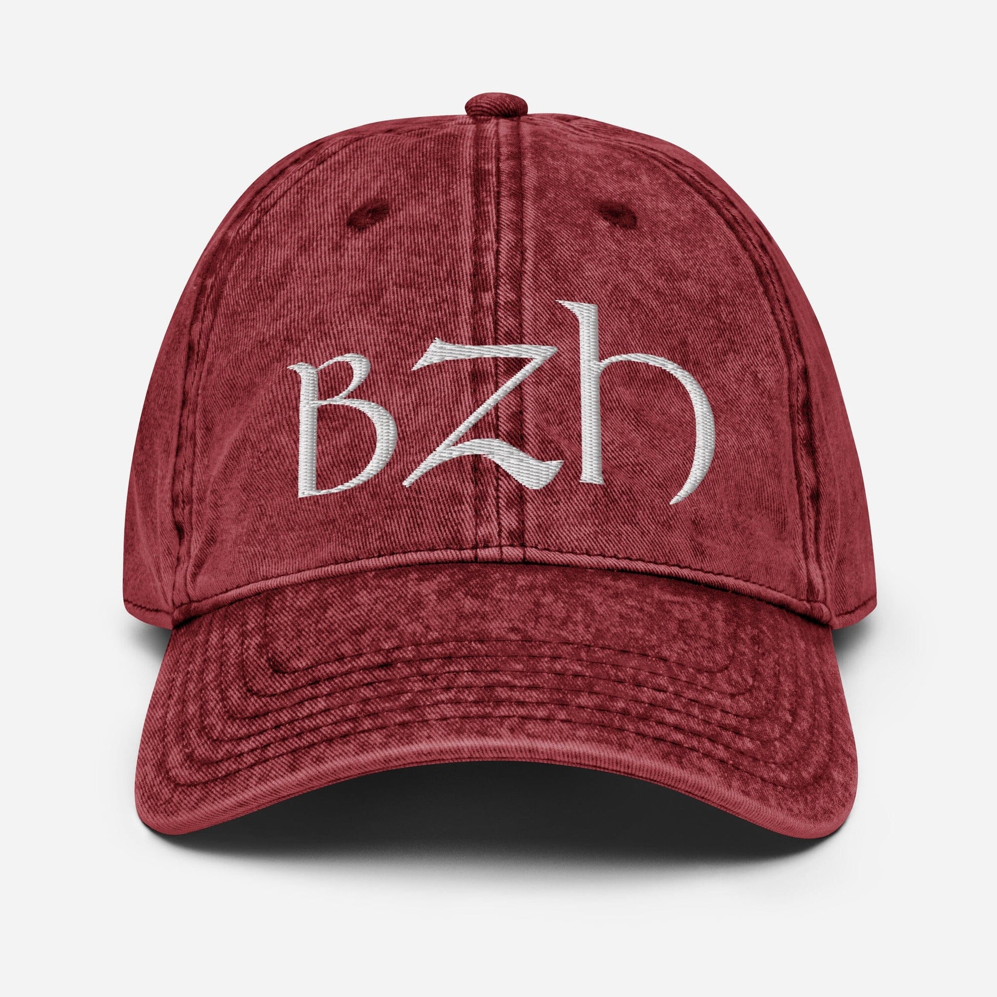 Casquette baseball Vintage BZH Bevet Breizh Bordeaux 