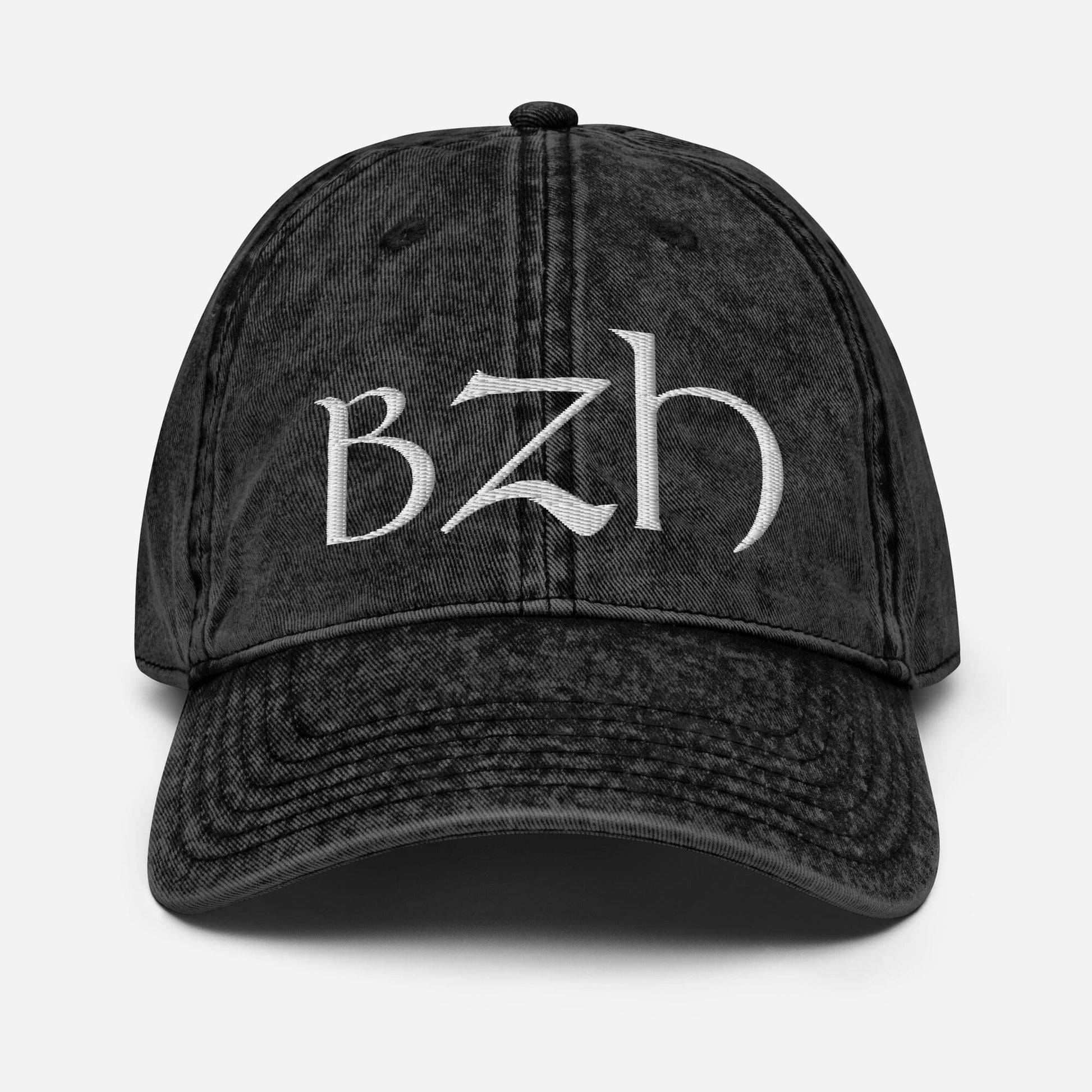 Casquette baseball Vintage BZH Bevet Breizh Noir 