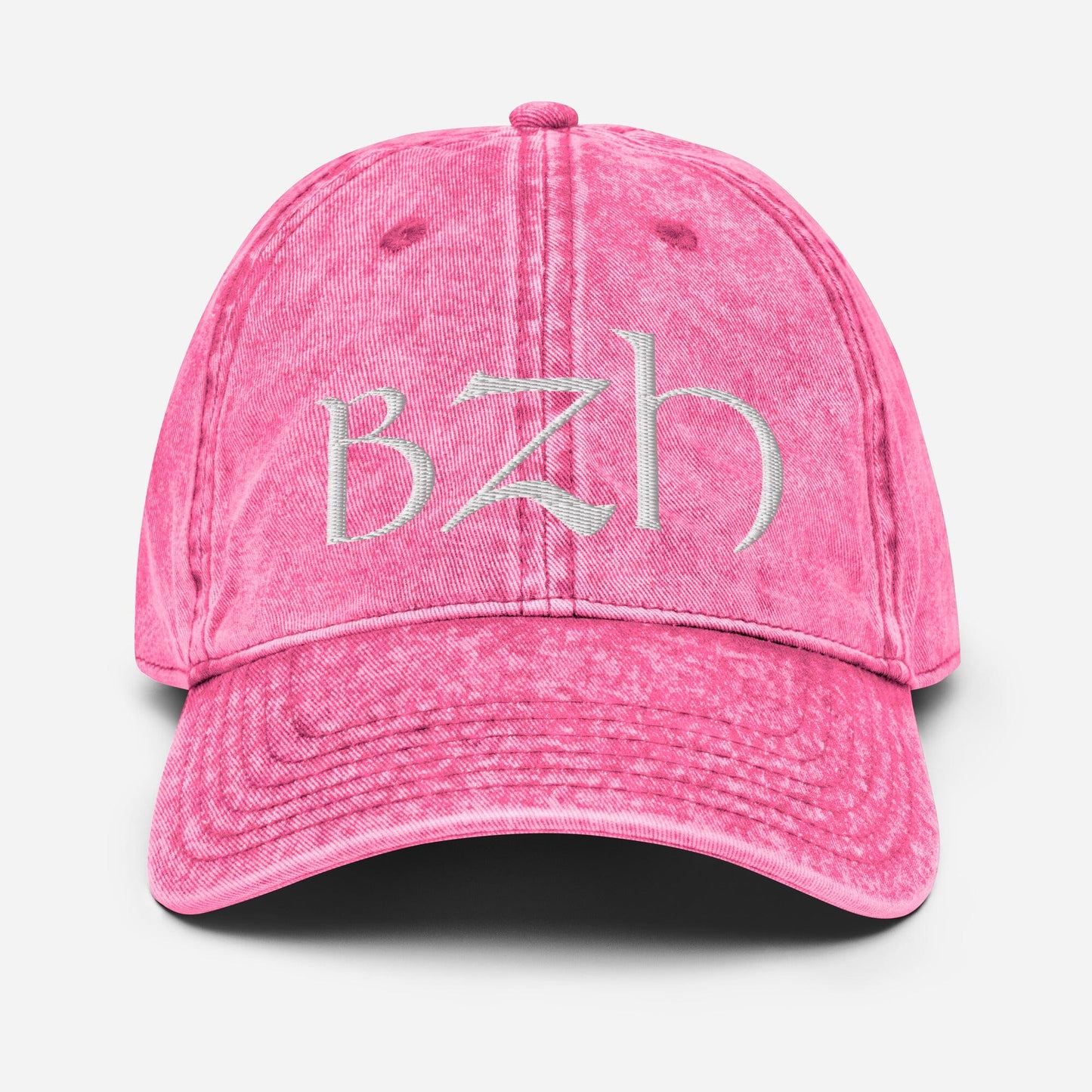 Casquette baseball Vintage BZH Bevet Breizh Rose 