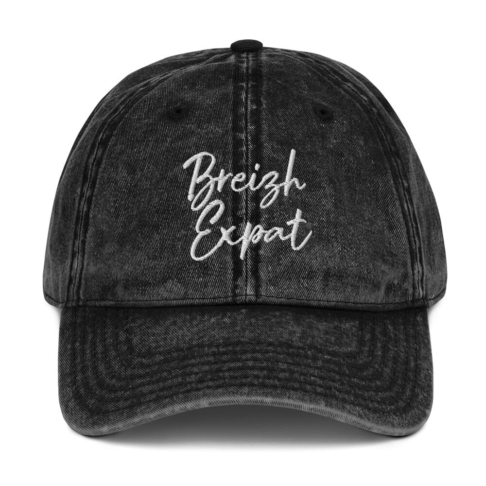 Casquette Breizh Expat casquette Bevet Breizh Noir 
