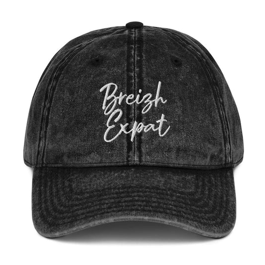 Casquette Breizh Expat casquette Bevet Breizh Noir 