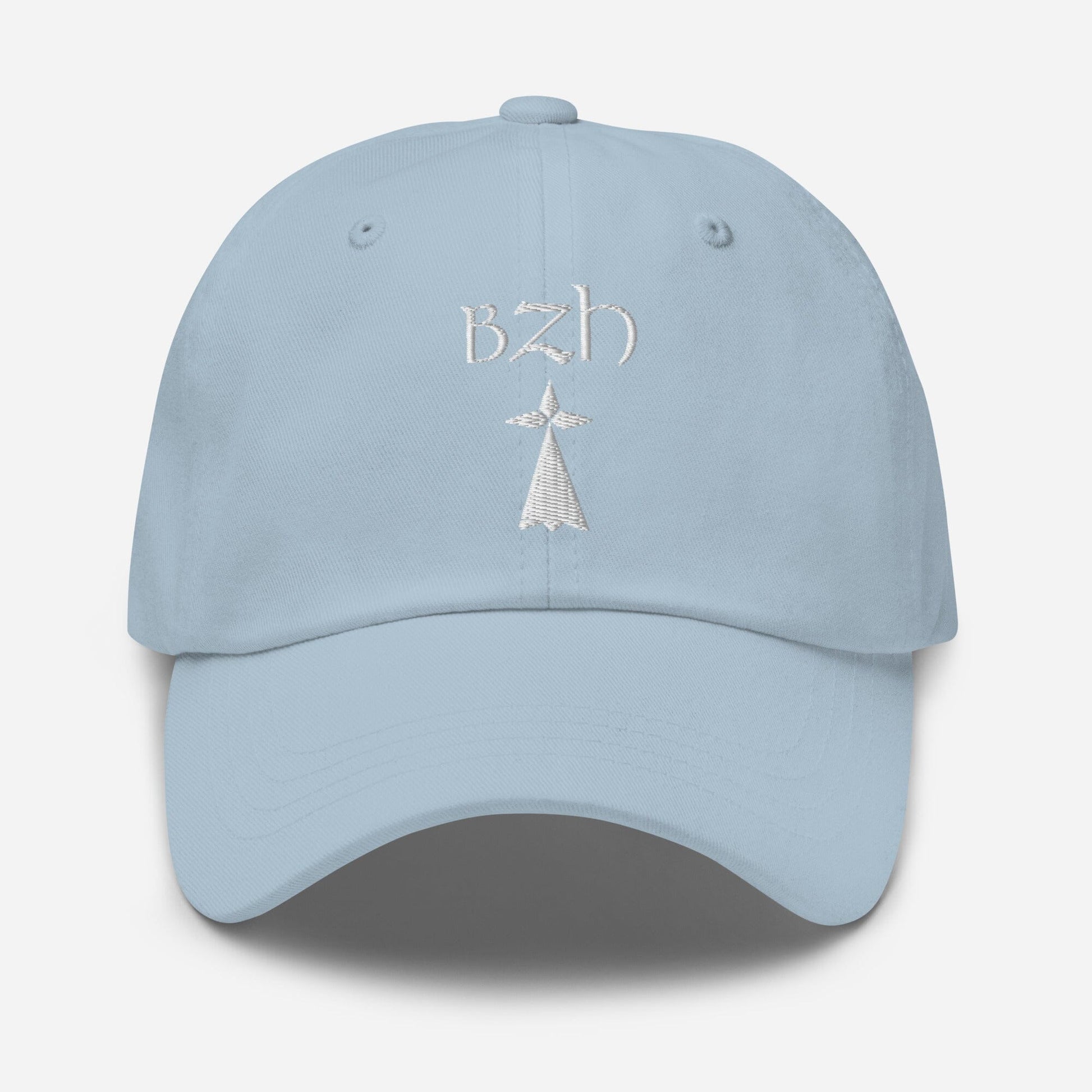 Casquette BZH Hermine casquette Bevet Breizh Bleu Clair 