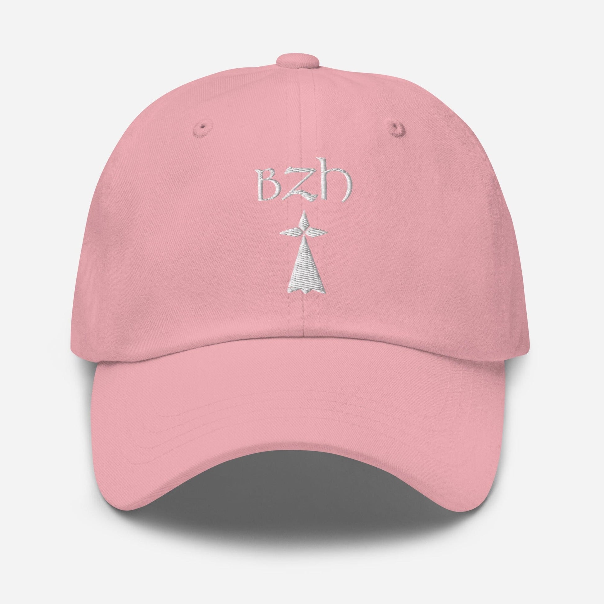 Casquette BZH Hermine casquette Bevet Breizh Rose 