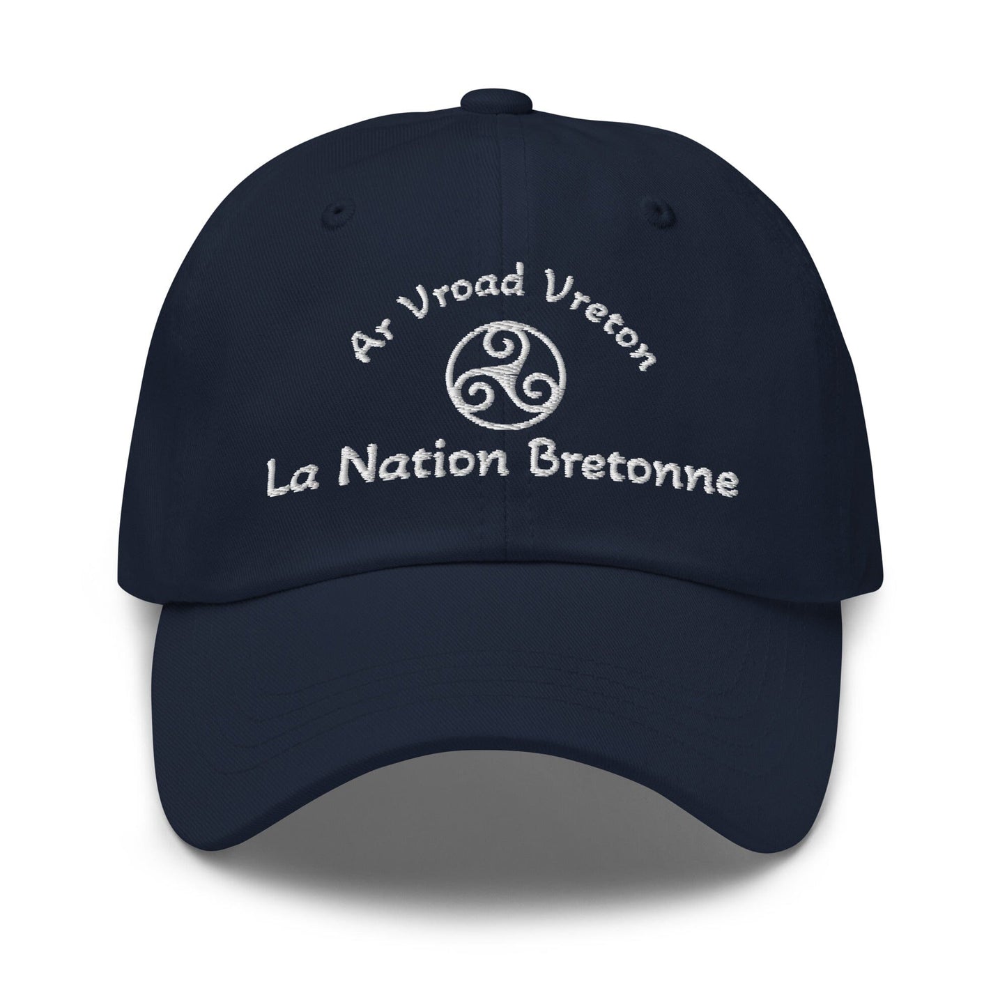 Casquette de Baseball casquette Bevet Breizh Bleu Marine 
