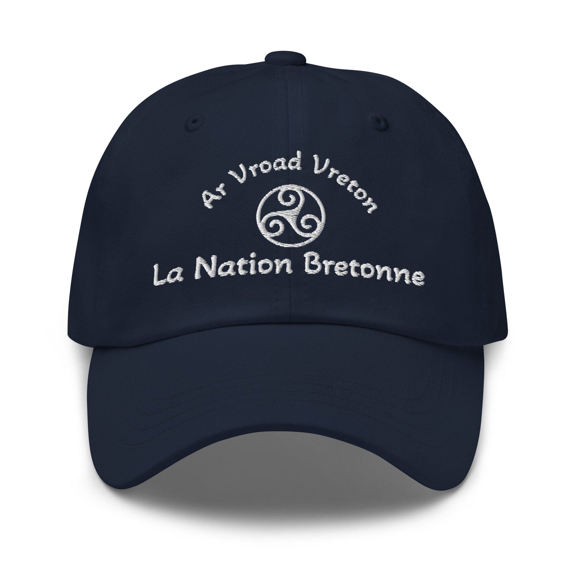 Casquette de Baseball casquette Bevet Breizh Bleu Marine 