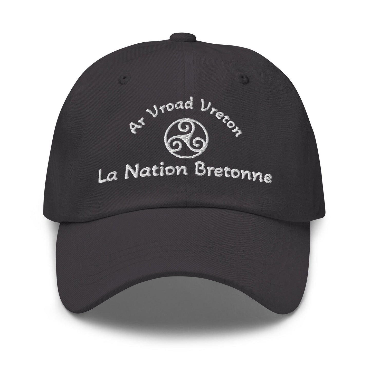 Casquette de Baseball casquette Bevet Breizh Gris Foncé 