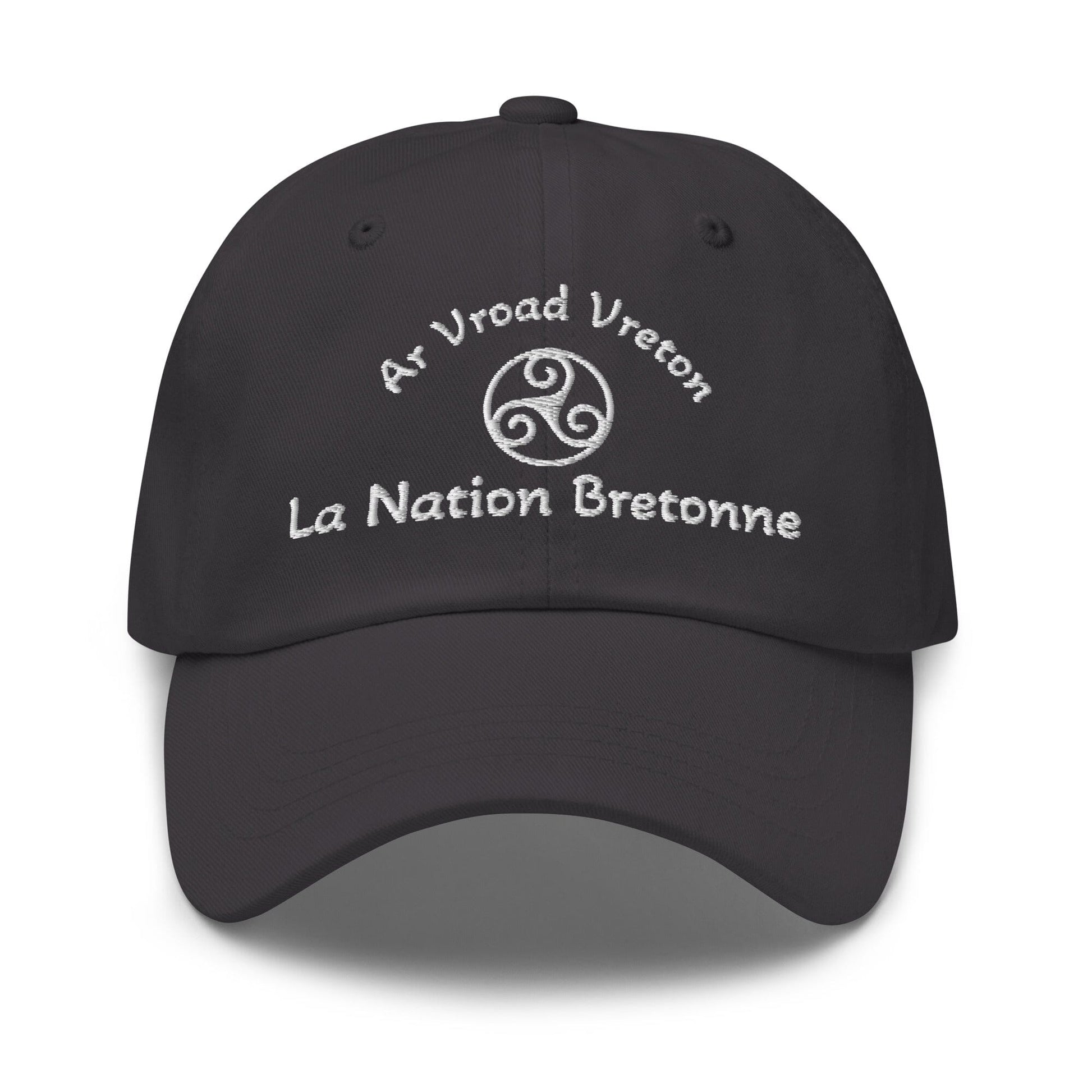 Casquette de Baseball casquette Bevet Breizh Gris Foncé 