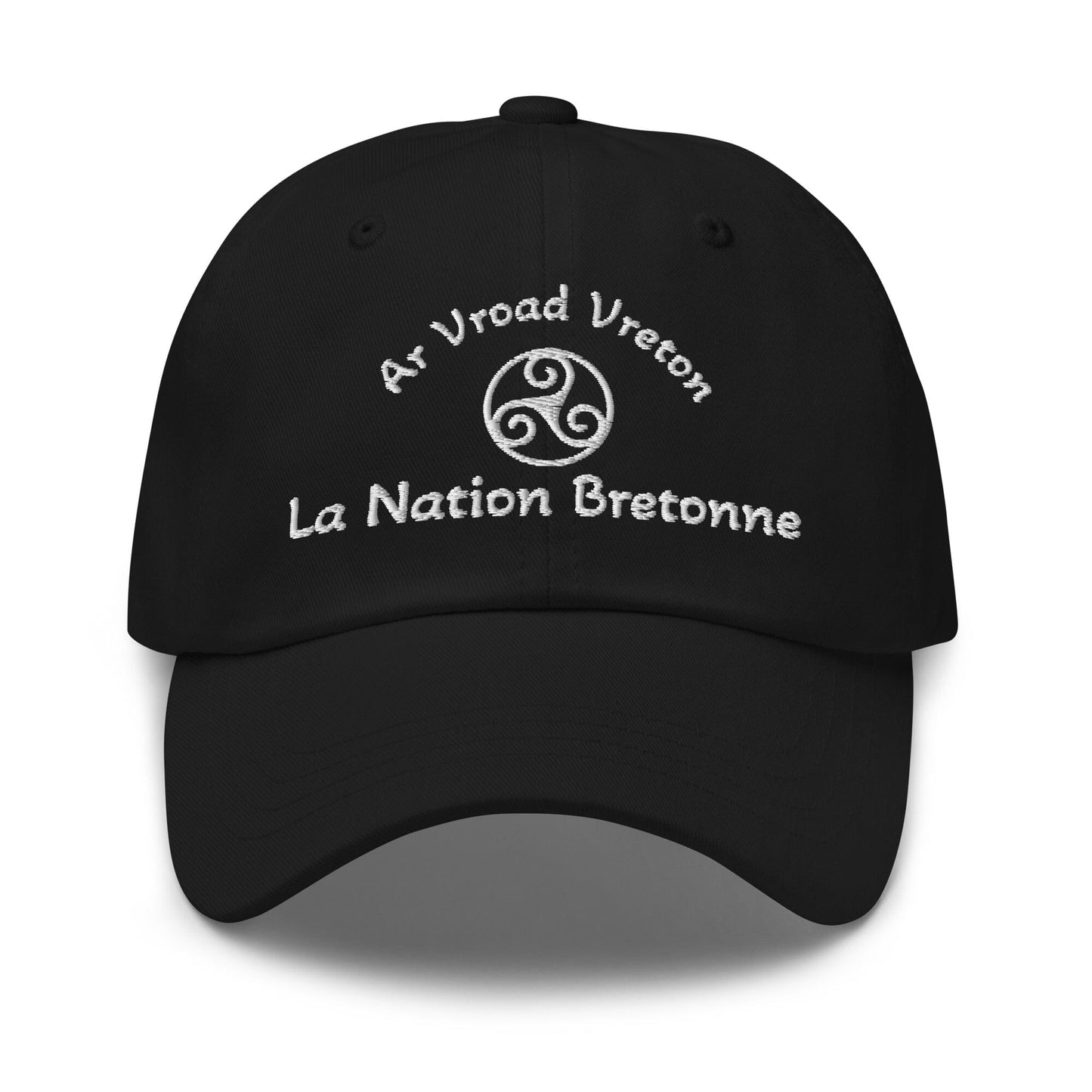 Casquette de Baseball casquette Bevet Breizh Noir 