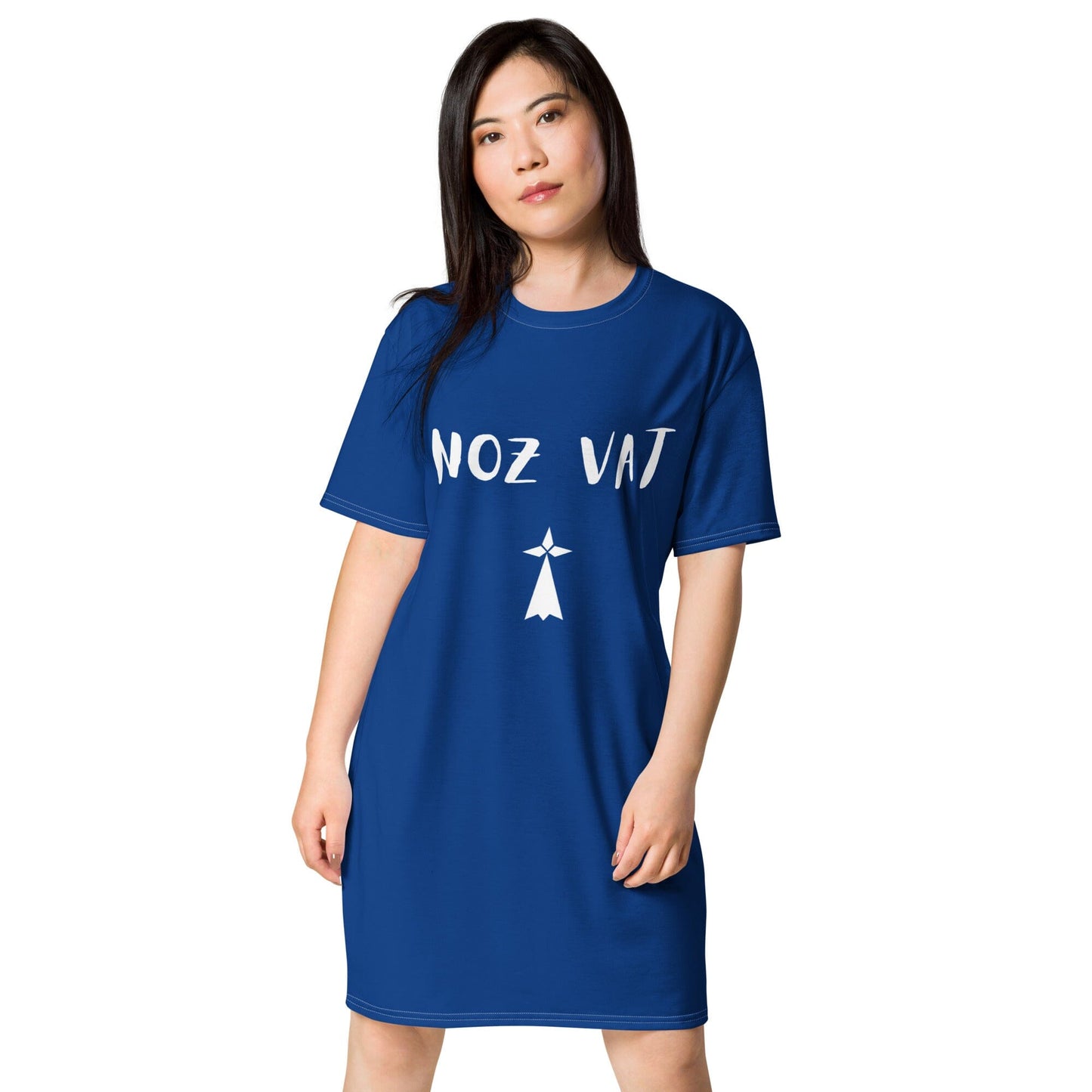 Chemise de nuit bleue noz vat Bevet Breizh 2XS 