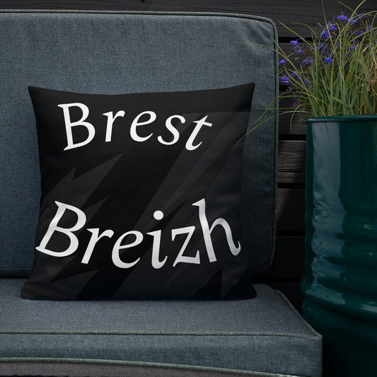 Coussin de qualité premium 45cm x 45 cm Brest Breizh Bevet Breizh 