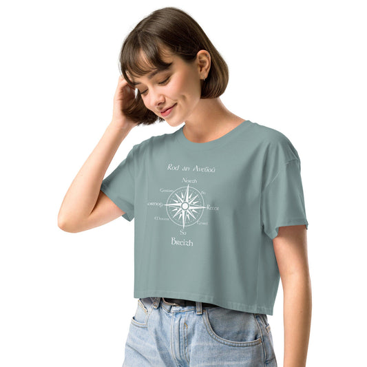Crop top pour femme rod an avelioù Bevet Breizh Mineral XS 