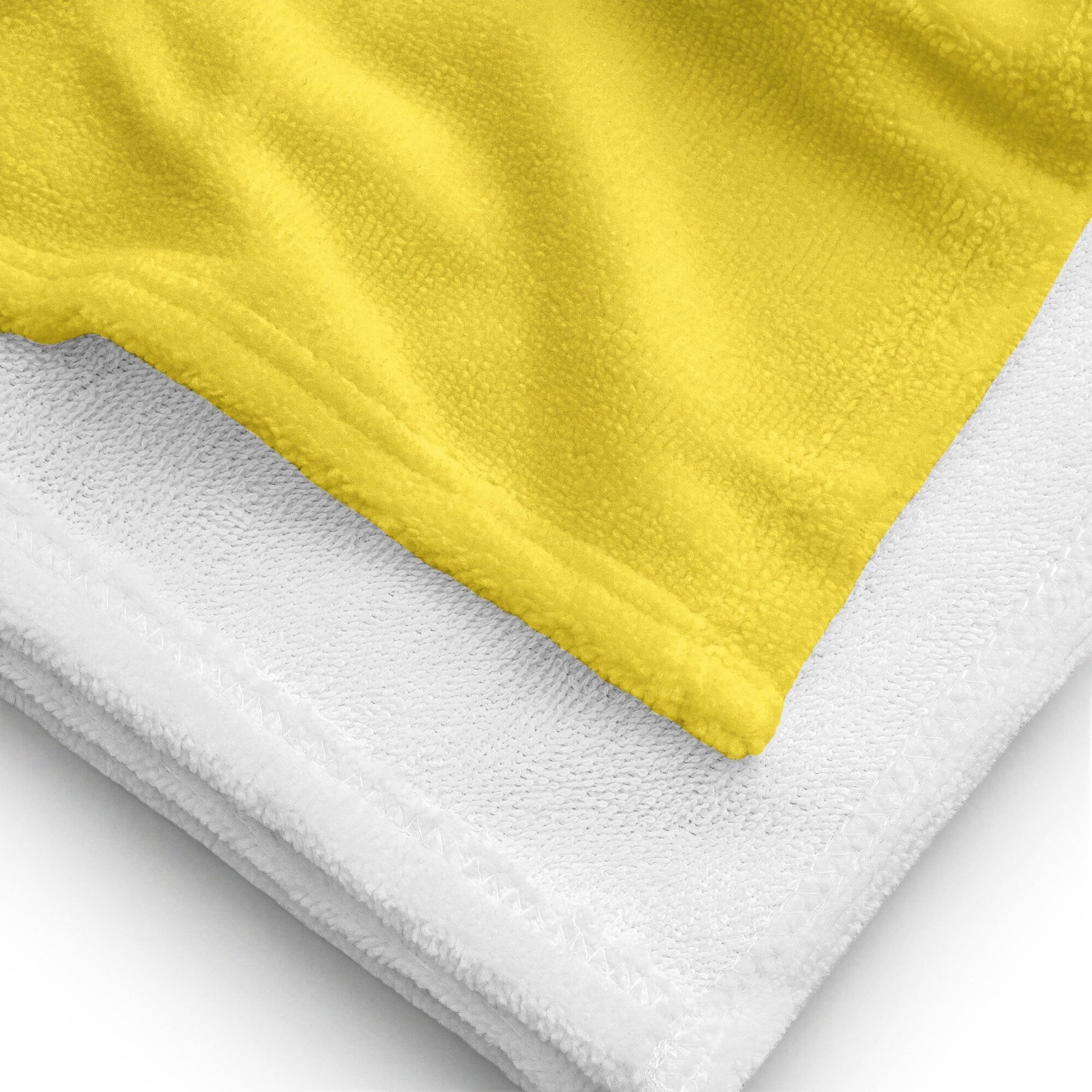 Serviette de bain jaune Bevet Breizh 76cm x 152cm Bevet Breizh 