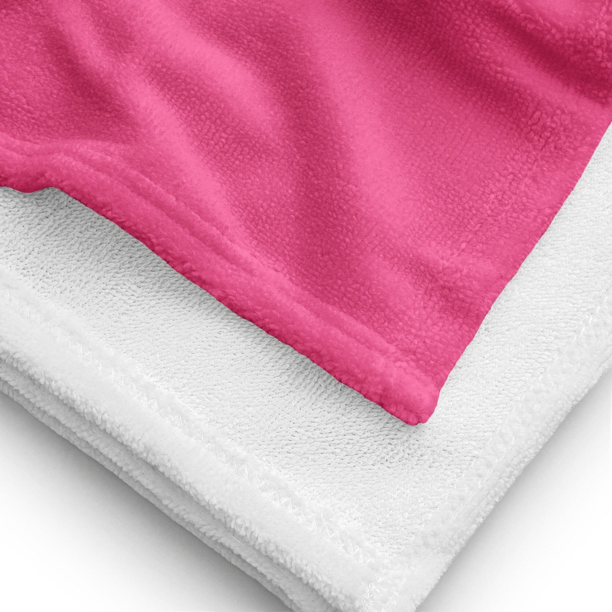 Serviette de bain rose Bevet Breizh 76cm x 152cm Bevet Breizh 