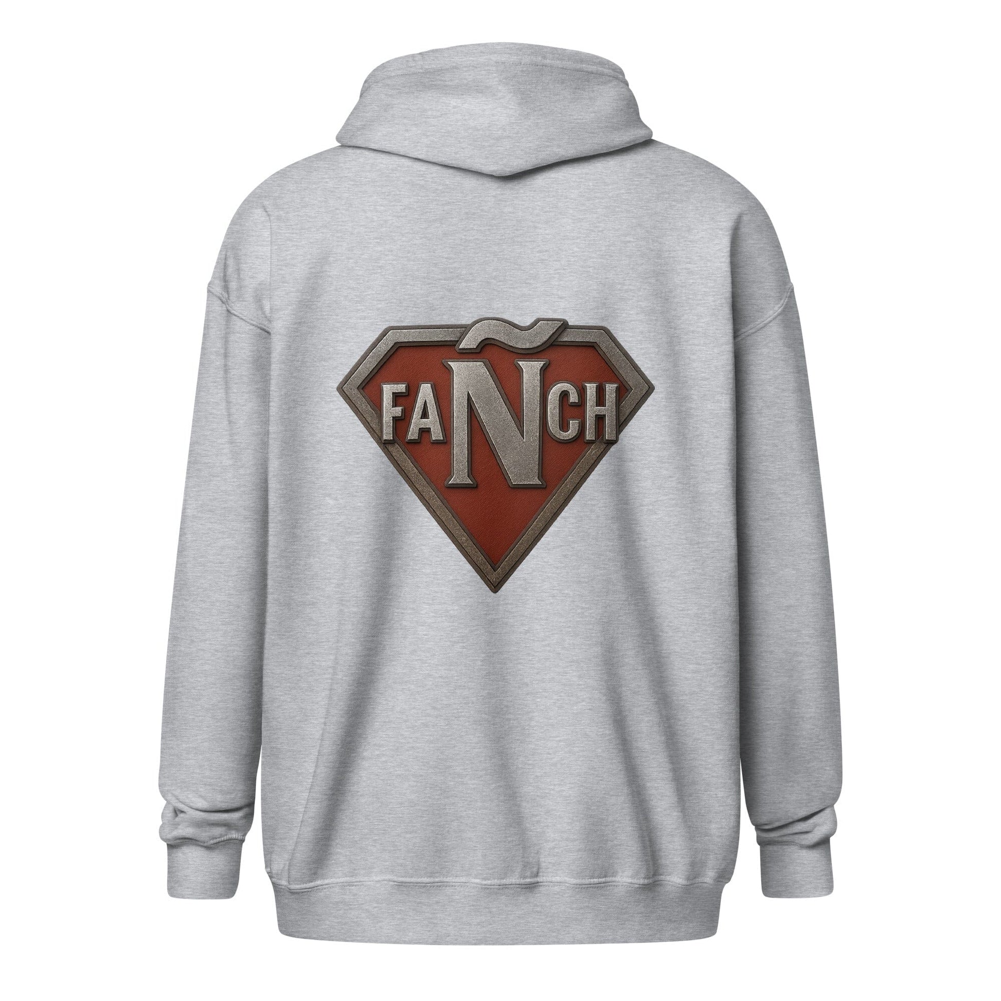 Sweat à capuche à fermeture éclair Fañch sweat-shirt Bevet Breizh Gris Sport S 
