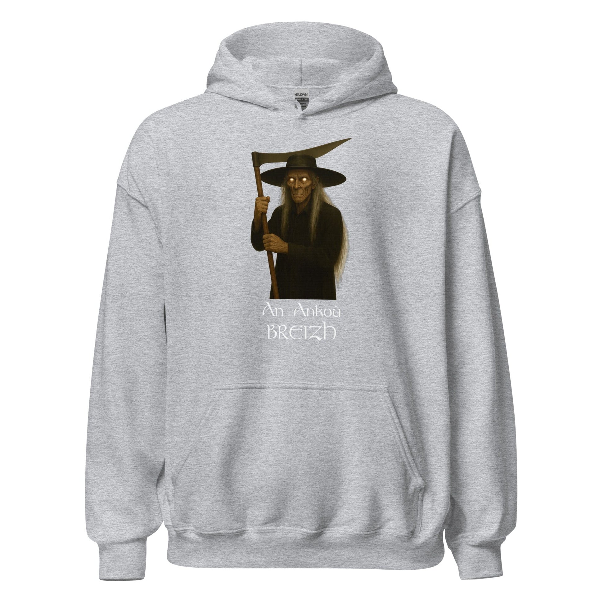 Sweat à capuche An Ankoù sweat-shirt Bevet Breizh Gris Sport S 