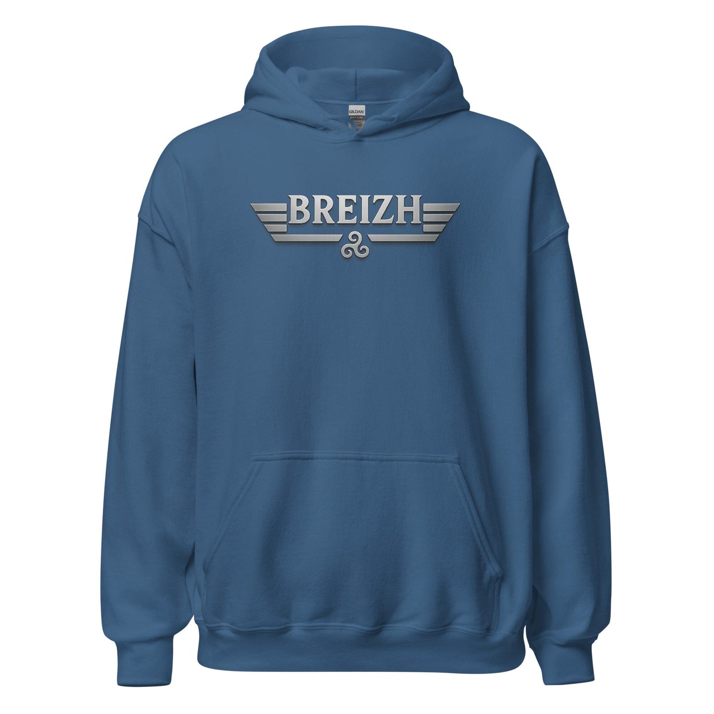 Sweat à capuche Breizh sweat-shirt Bevet Breizh Bleu Indigo S 