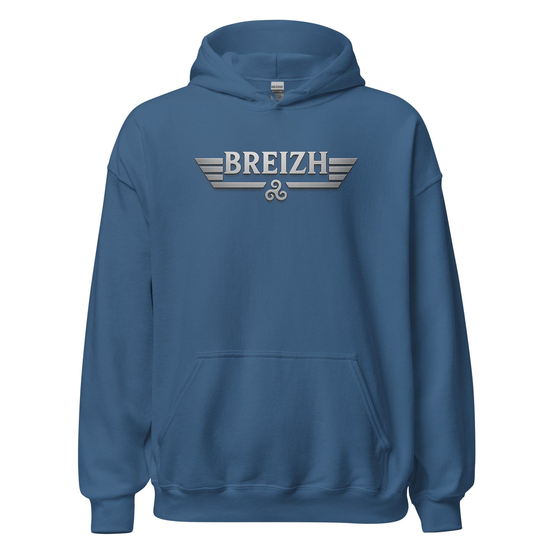 Sweat à capuche Breizh sweat-shirt Bevet Breizh Bleu Indigo S 