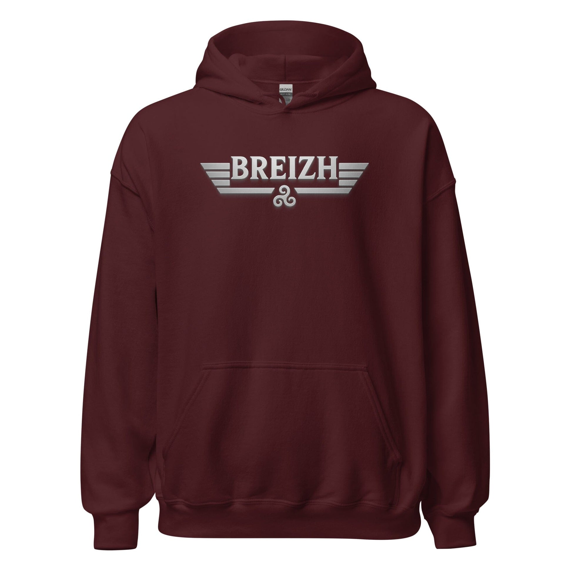 Sweat à capuche Breizh sweat-shirt Bevet Breizh Bordeaux S 