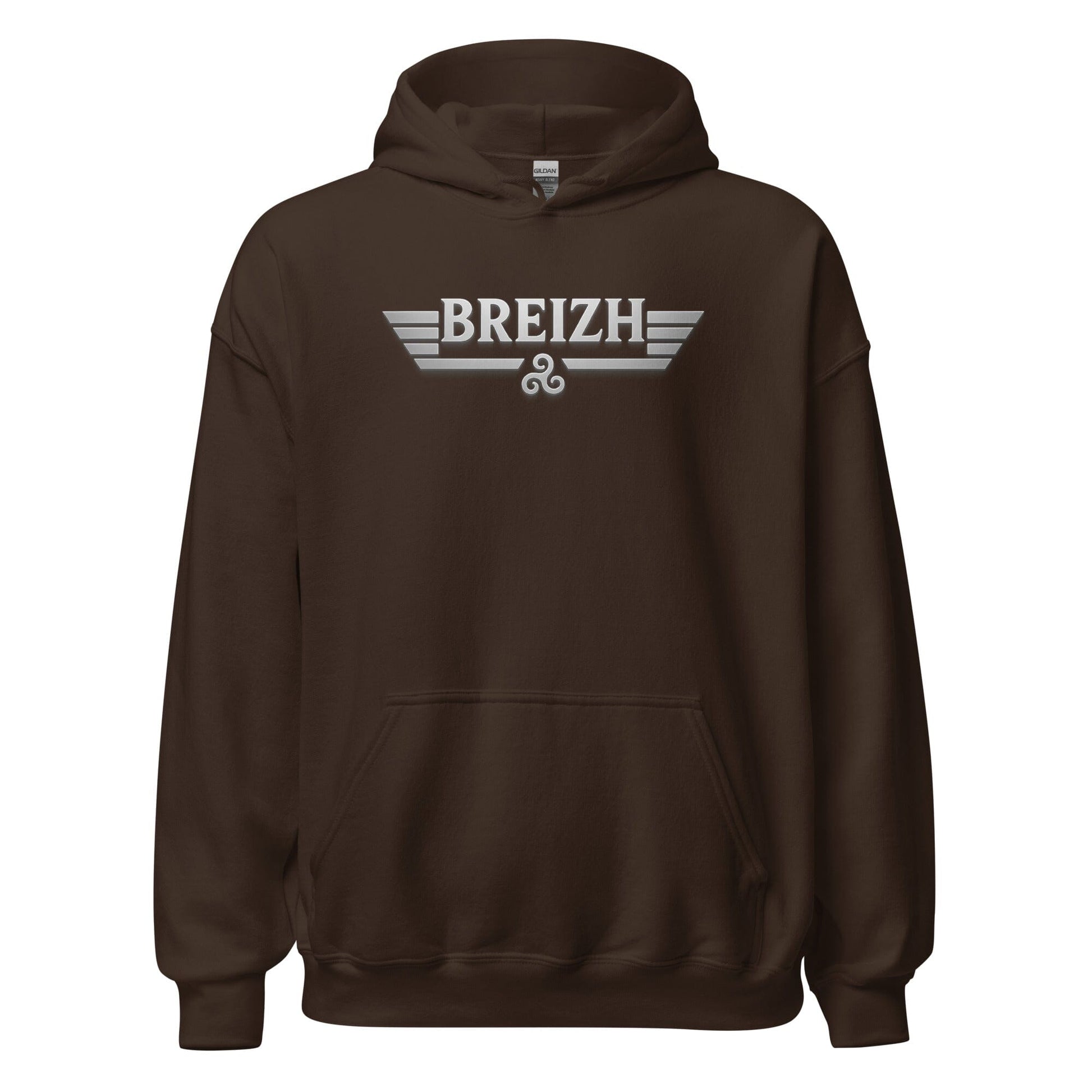 Sweat à capuche Breizh sweat-shirt Bevet Breizh Chocolat Noir S 
