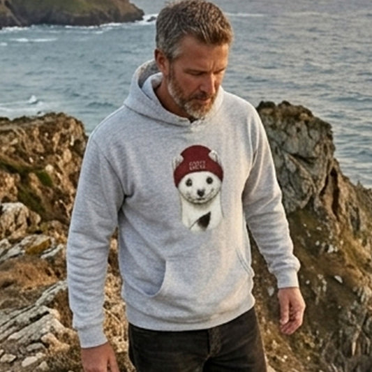 Sweat à capuche Hermine BZH Bevet Breizh sweat-shirt Bevet Breizh 