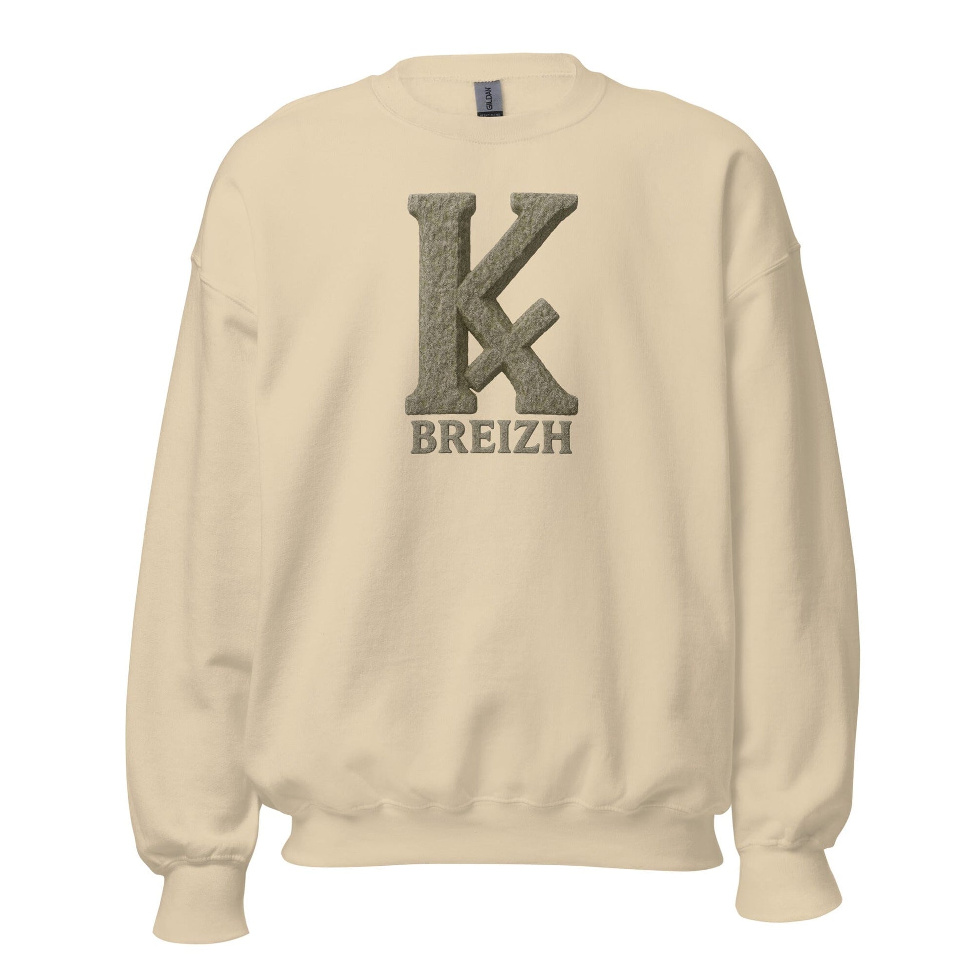 Sweat Unisexe K barré sweat-shirt Bevet Breizh Sable S 
