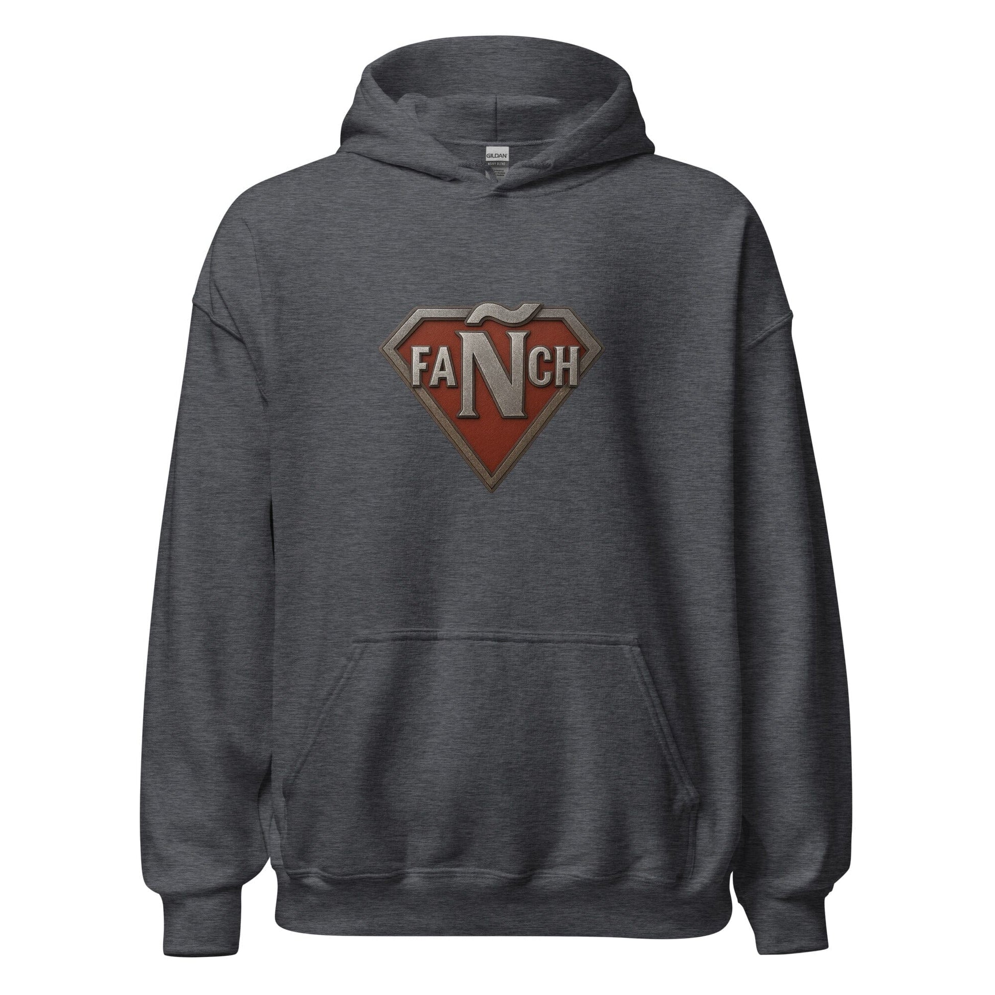 Sweatshirt à capuche Fañch sweat-shirt Bevet Breizh Gris Foncé Chiné S 