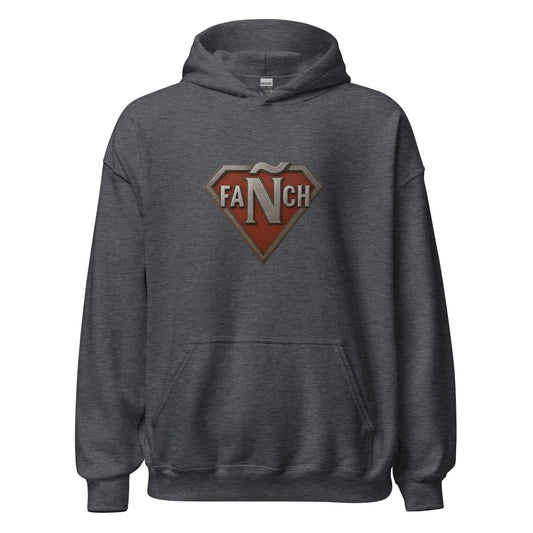 Sweatshirt à capuche Fañch sweat-shirt Bevet Breizh Gris Foncé Chiné S 
