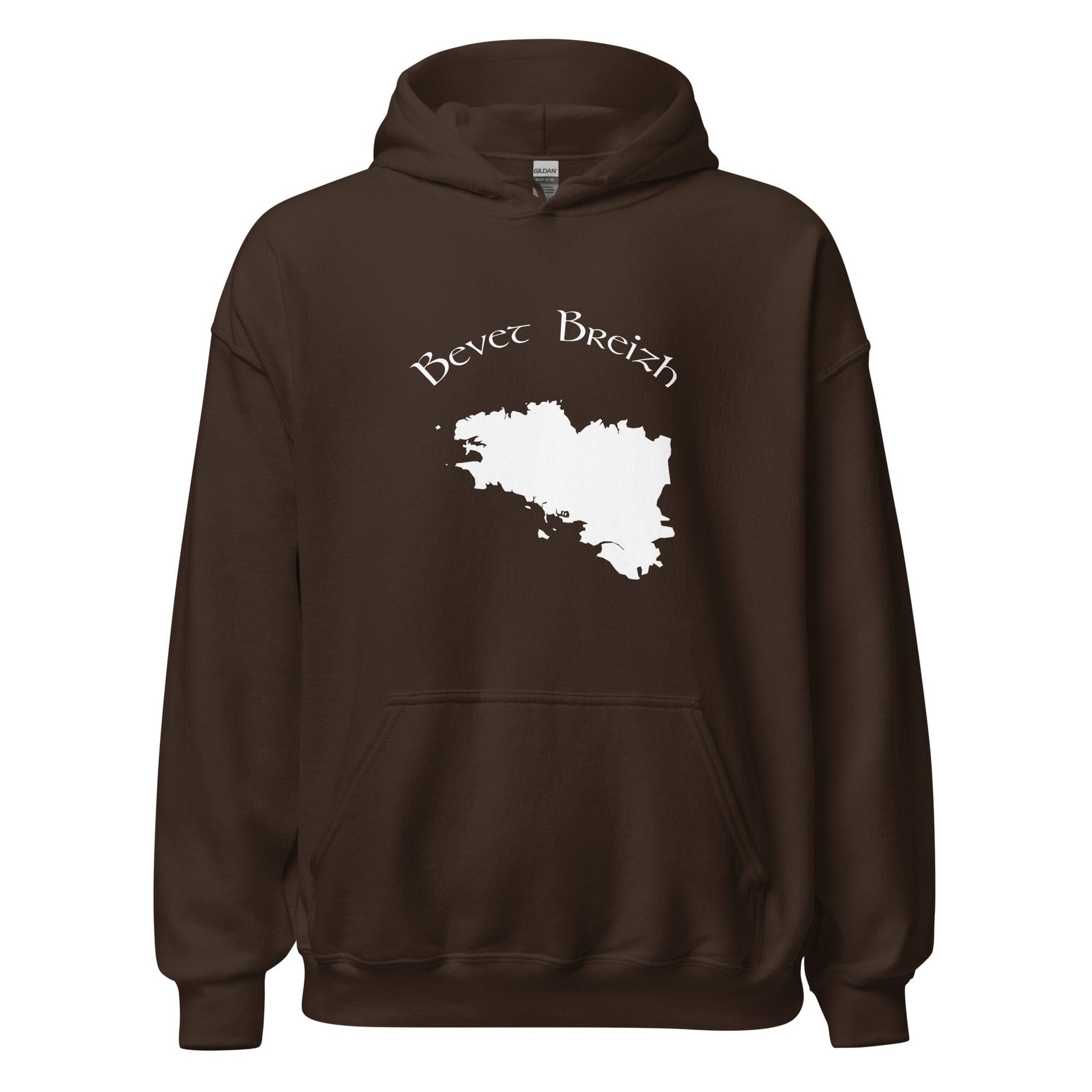 Sweatshirt à capuche pour femme Bevet Breizh sweat-shirt Bevet Breizh Chocolat Noir S 