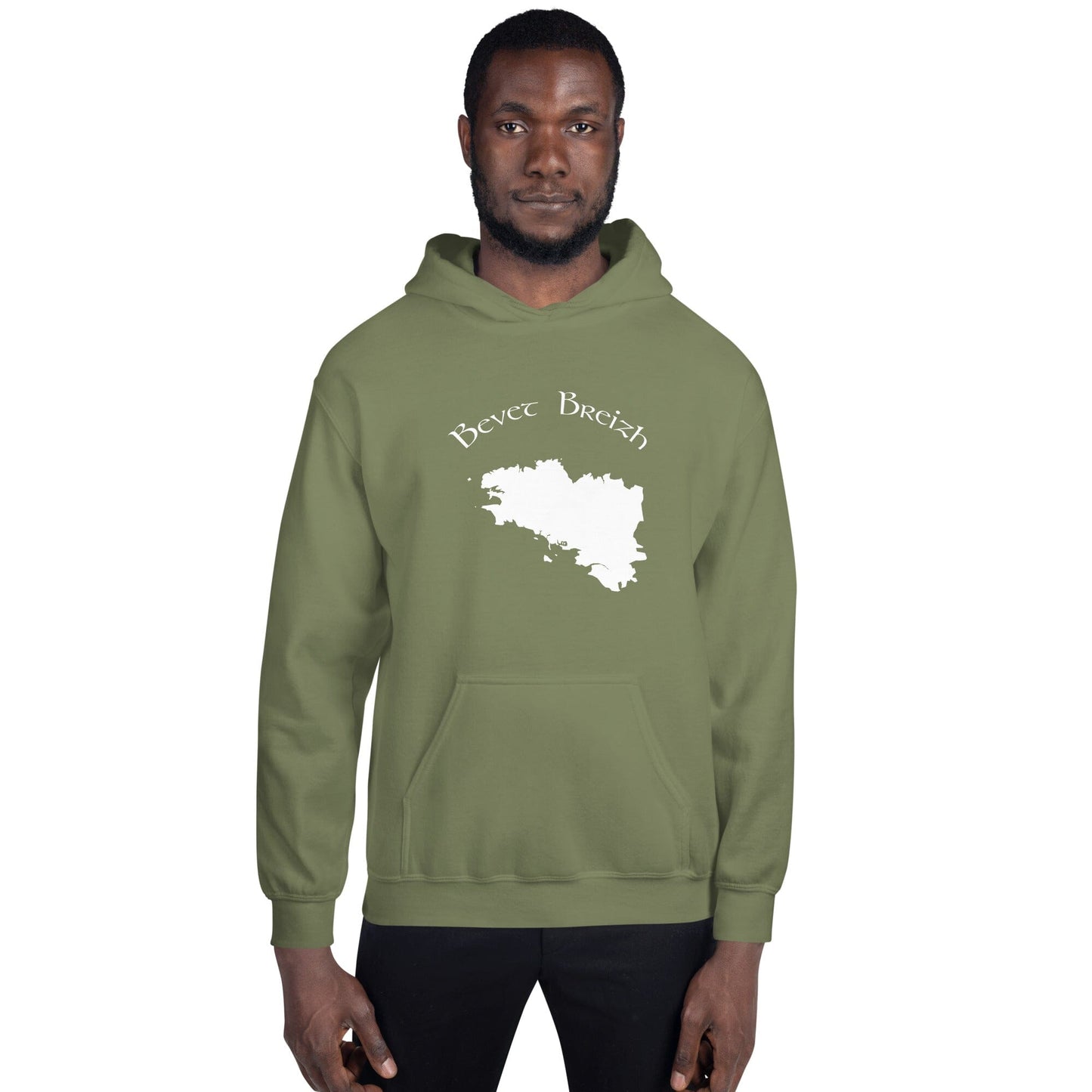 Sweatshirt à capuche pour homme Bevet Breizh Bevet Breizh 