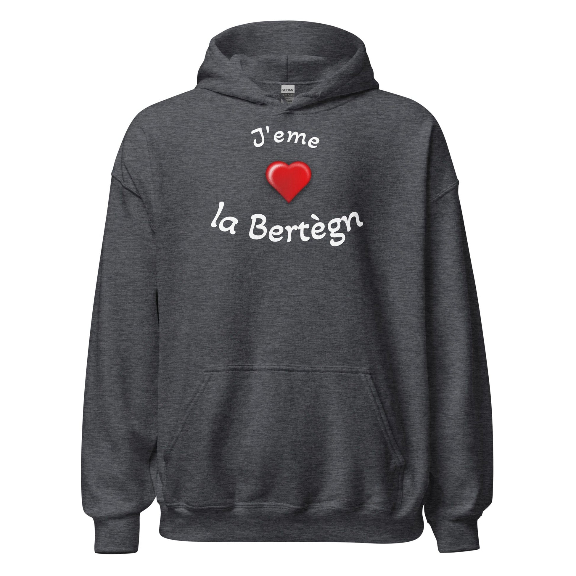 Sweatshirt à capuche pour homme J'eme la Bertègn sweatshirt Bevet Breizh 