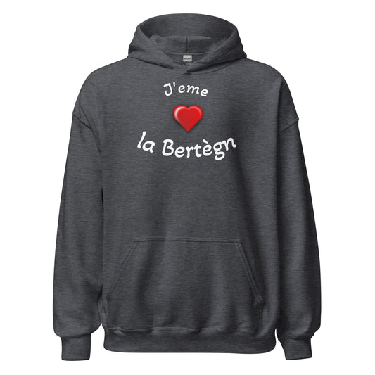 Sweatshirt à capuche pour homme J'eme la Bertègn sweatshirt Bevet Breizh 