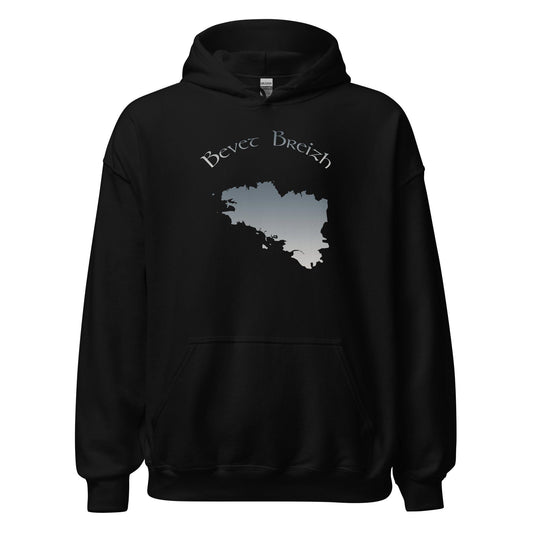 Sweatshirt à capuche unisexe Bevet Breizh Bevet Breizh Noir S 