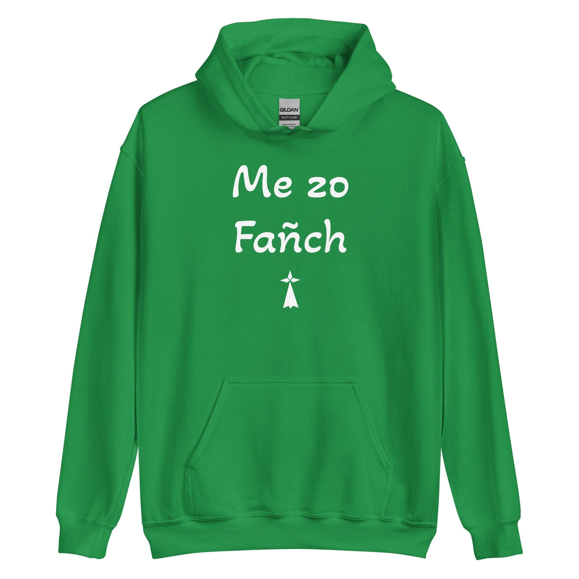 Sweatshirt à capuche unisexe me zo Fañch sweat-shirt Bevet Breizh Vert menthe S 