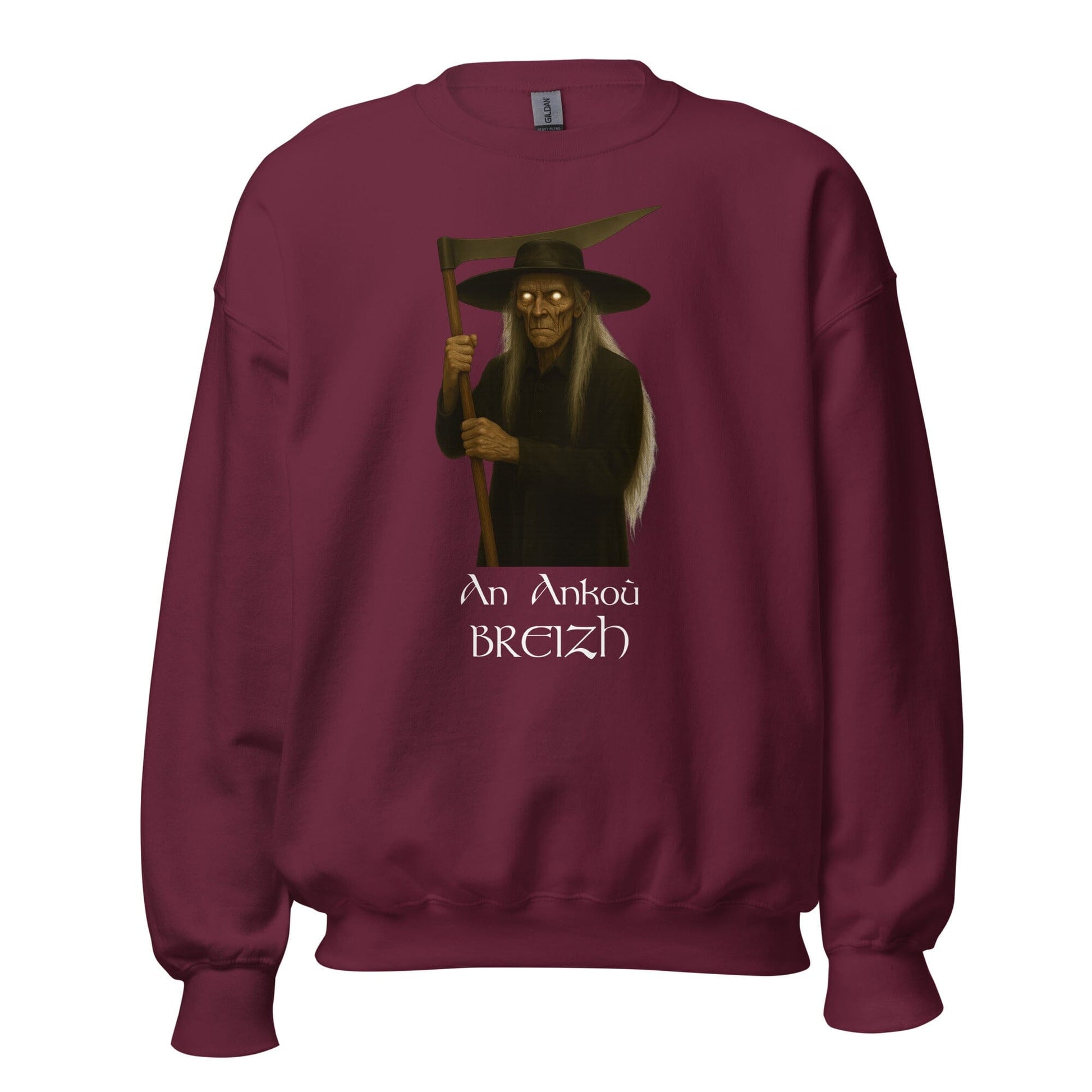 Sweatshirt an Ankoù sweat-shirt Bevet Breizh Bordeaux S 