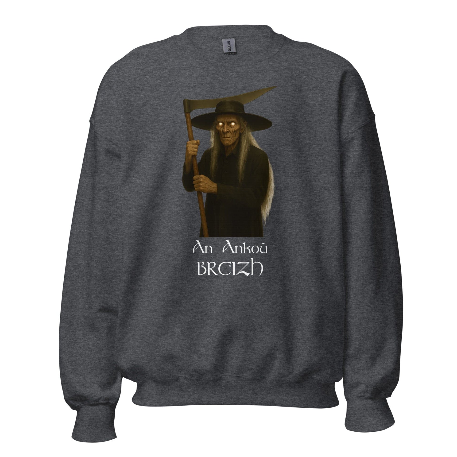 Sweatshirt an Ankoù sweat-shirt Bevet Breizh Gris Foncé Chiné S 