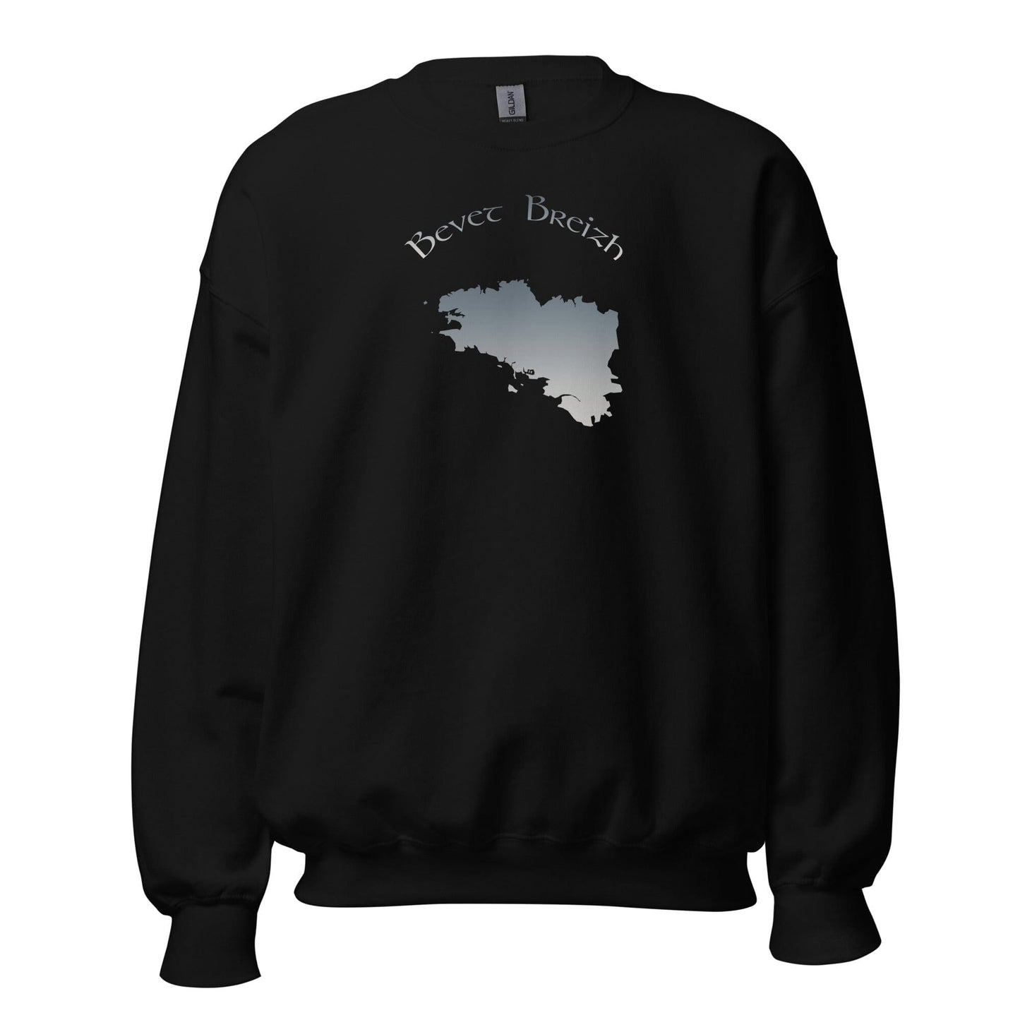 Sweatshirt homme Bevet Breizh sweat-shirt Bevet Breizh Noir 4XL 