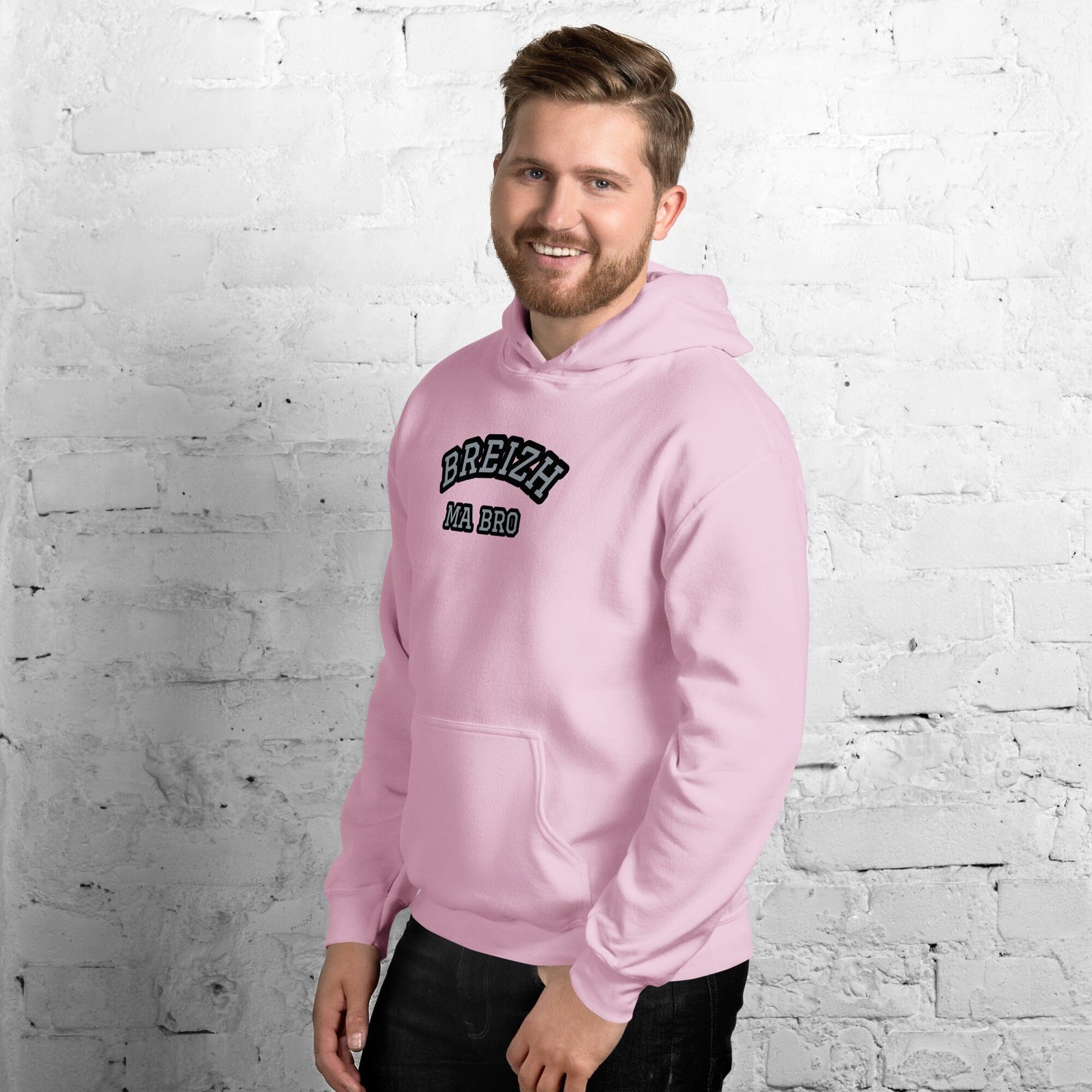 Sweatshirt unisexe à capuche Breizh ma bro Bevet Breizh 