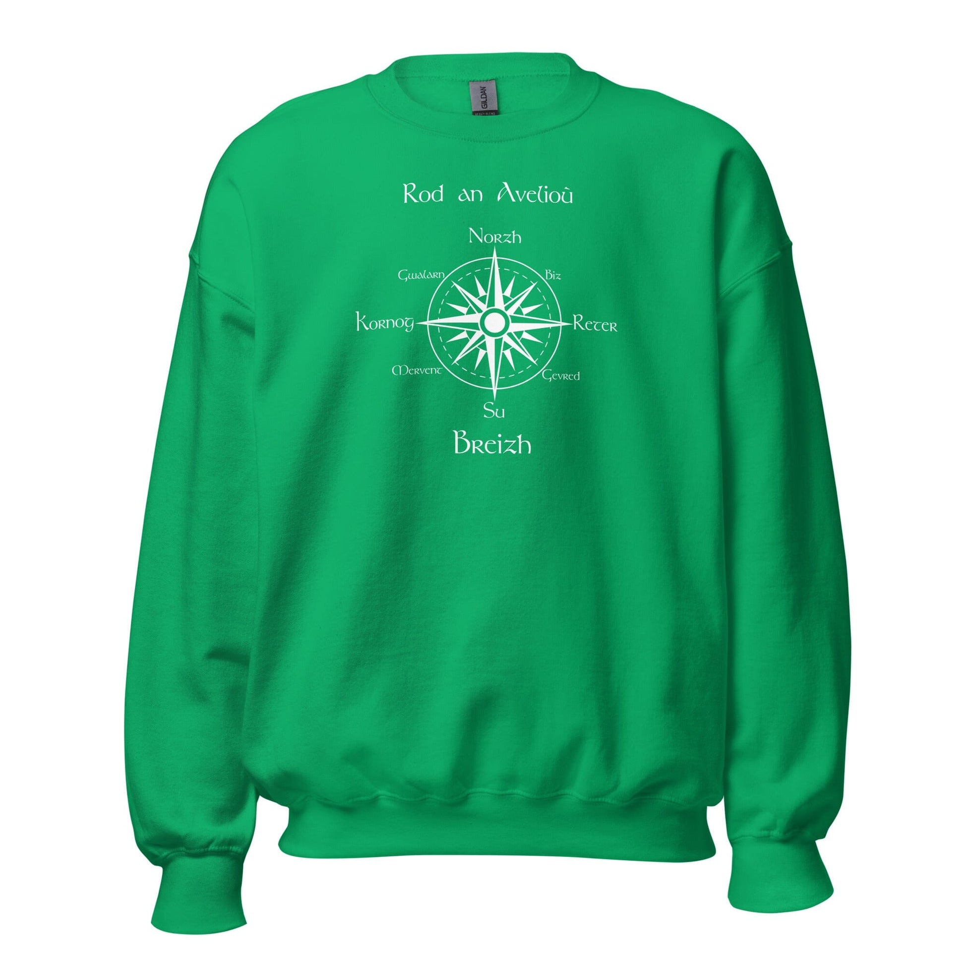 Sweatshirt unisexe rod an avelioù sweat-shirt Bevet Breizh Vert menthe S 