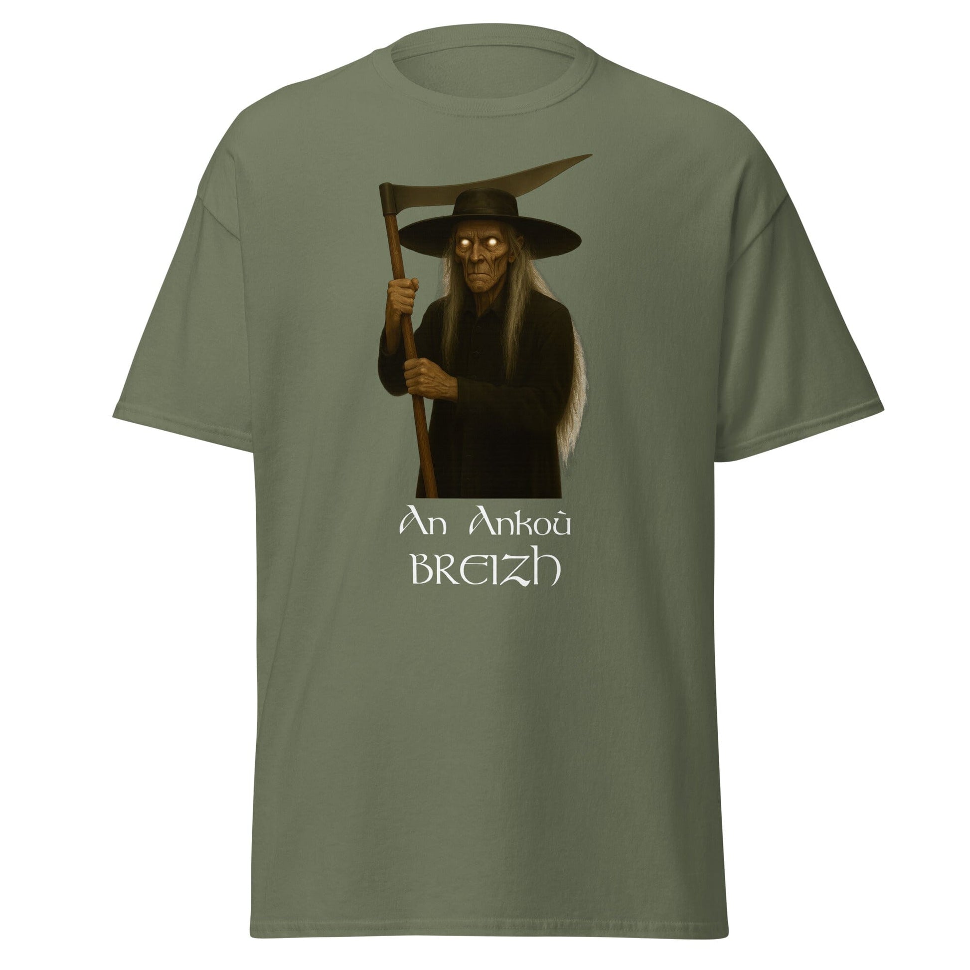 T-shirt An Ankoù t-shirt Bevet Breizh Vert Militaire S 