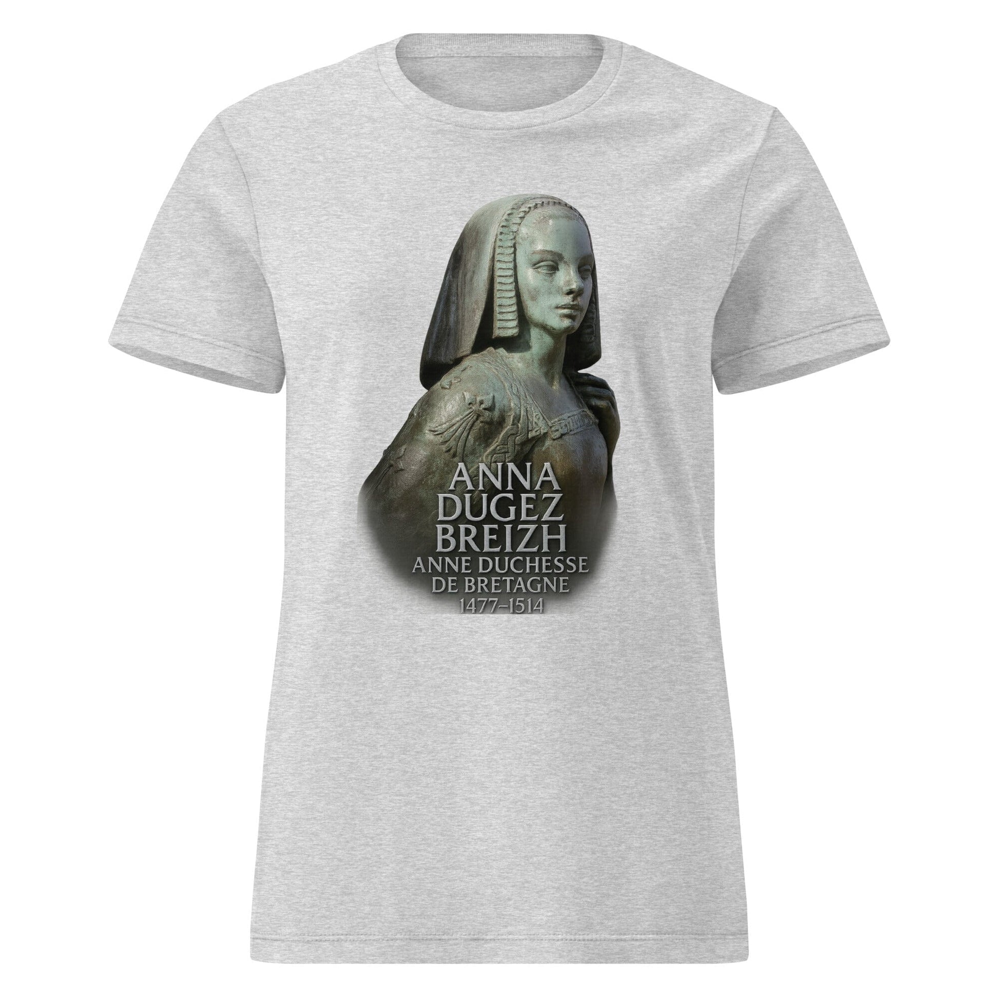 T-shirt Anne de Bretagne pour femme t-shirt Bevet Breizh RS Sport Grey S 