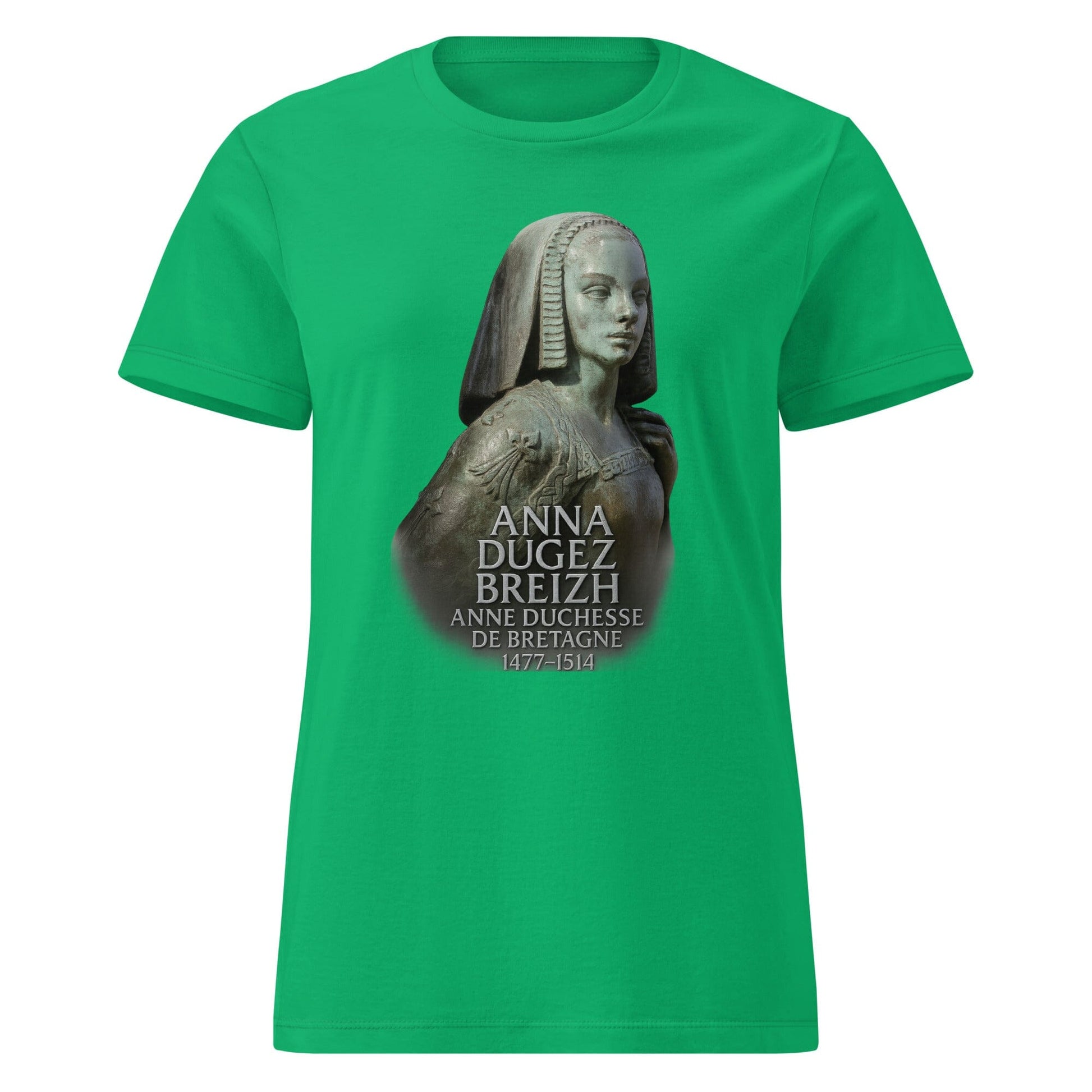 T-shirt Anne de Bretagne pour femme t-shirt Bevet Breizh Vert menthe S 